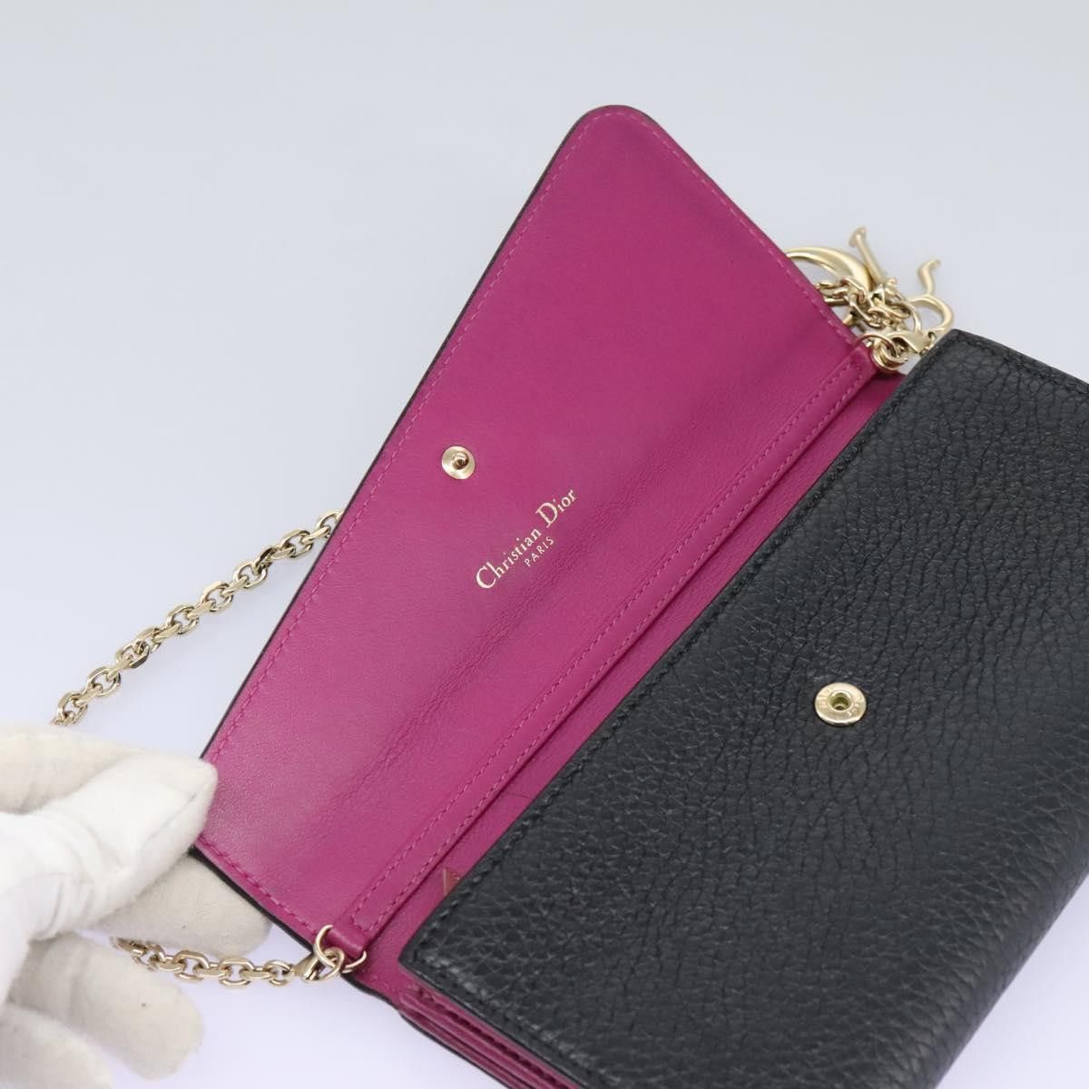 Dior issimo Black Leather Wallet (Pre-Owned) Size ONE SIZE - 20 Thumbnail