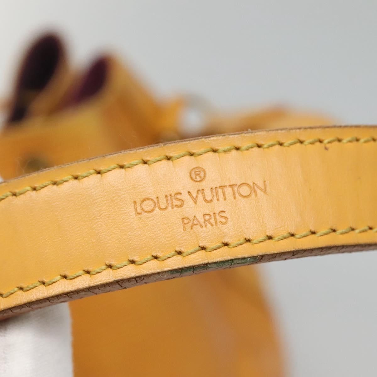 Louis Vuitton Petit Noé Yellow Leather Shoulder Bag (Pre-Owned) Size ONE SIZE - 18 Thumbnail