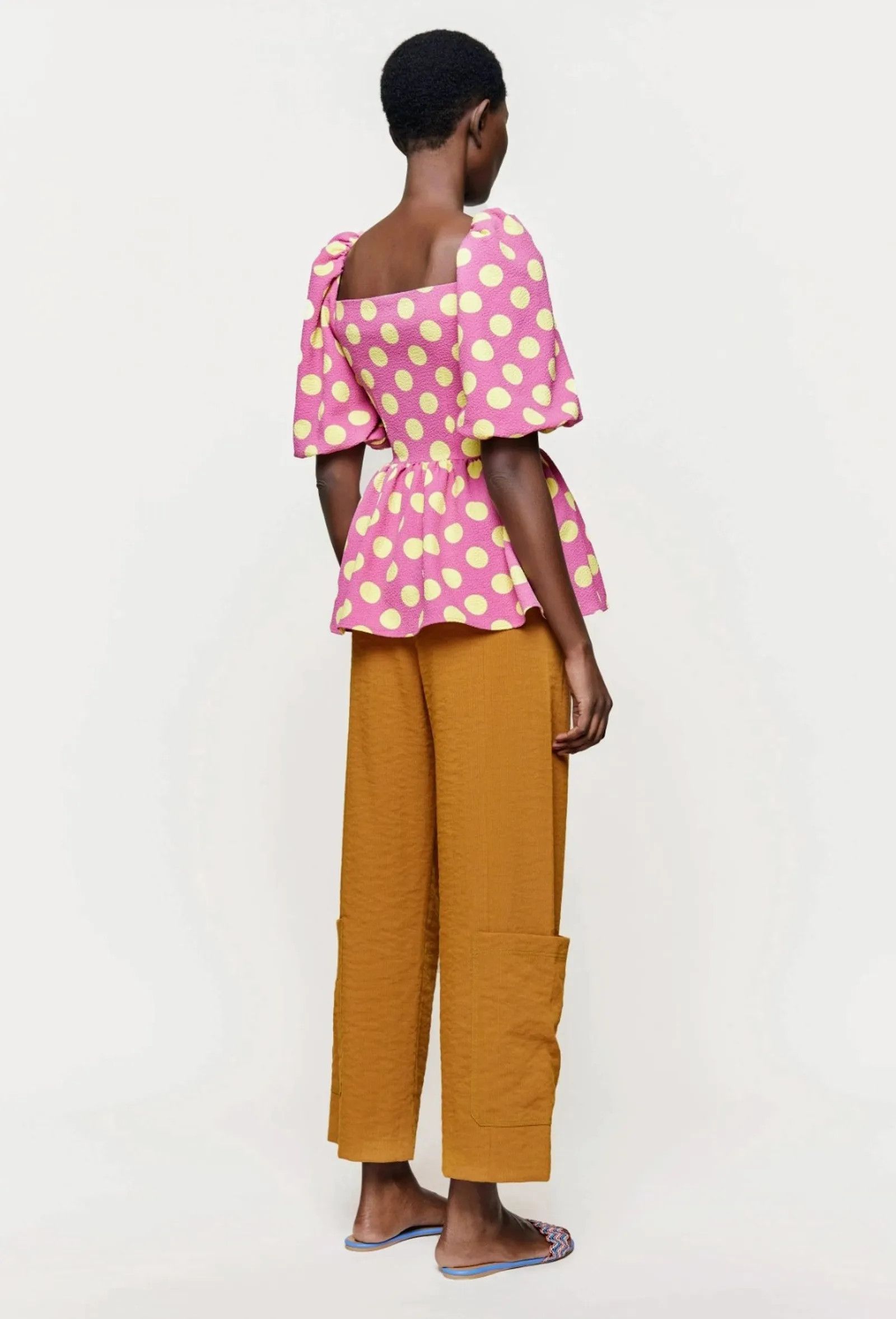 Stine Goya Stine Goya Irene Polka Blouse Size S / US 4 / IT 40 - 6 Thumbnail
