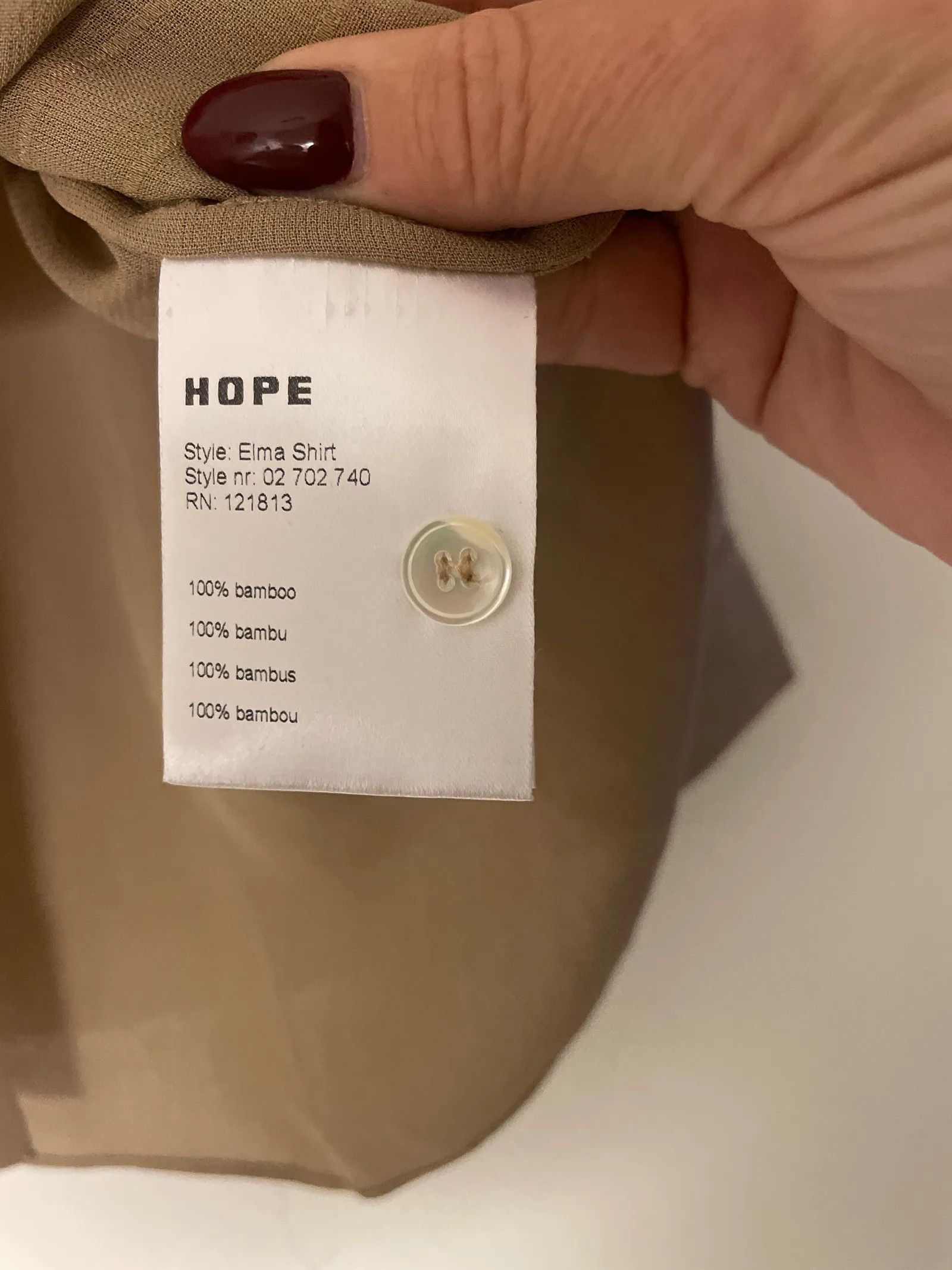Hope Hope Elma shirt Blouse Size XS / US 0-2 / IT 36-38 - 4 Thumbnail