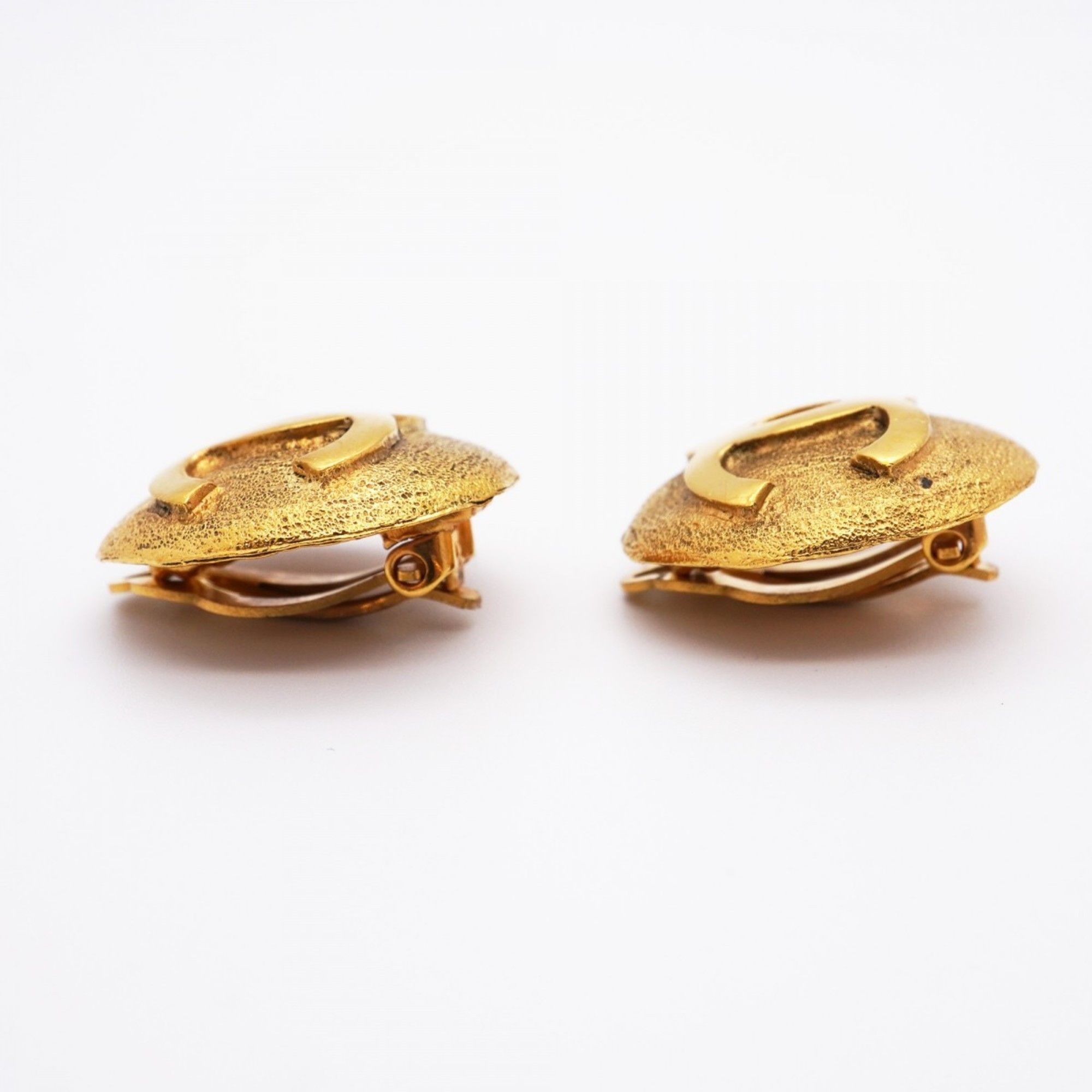 Chanel Chanel Logo CC earring Size ONE SIZE - 4 Thumbnail