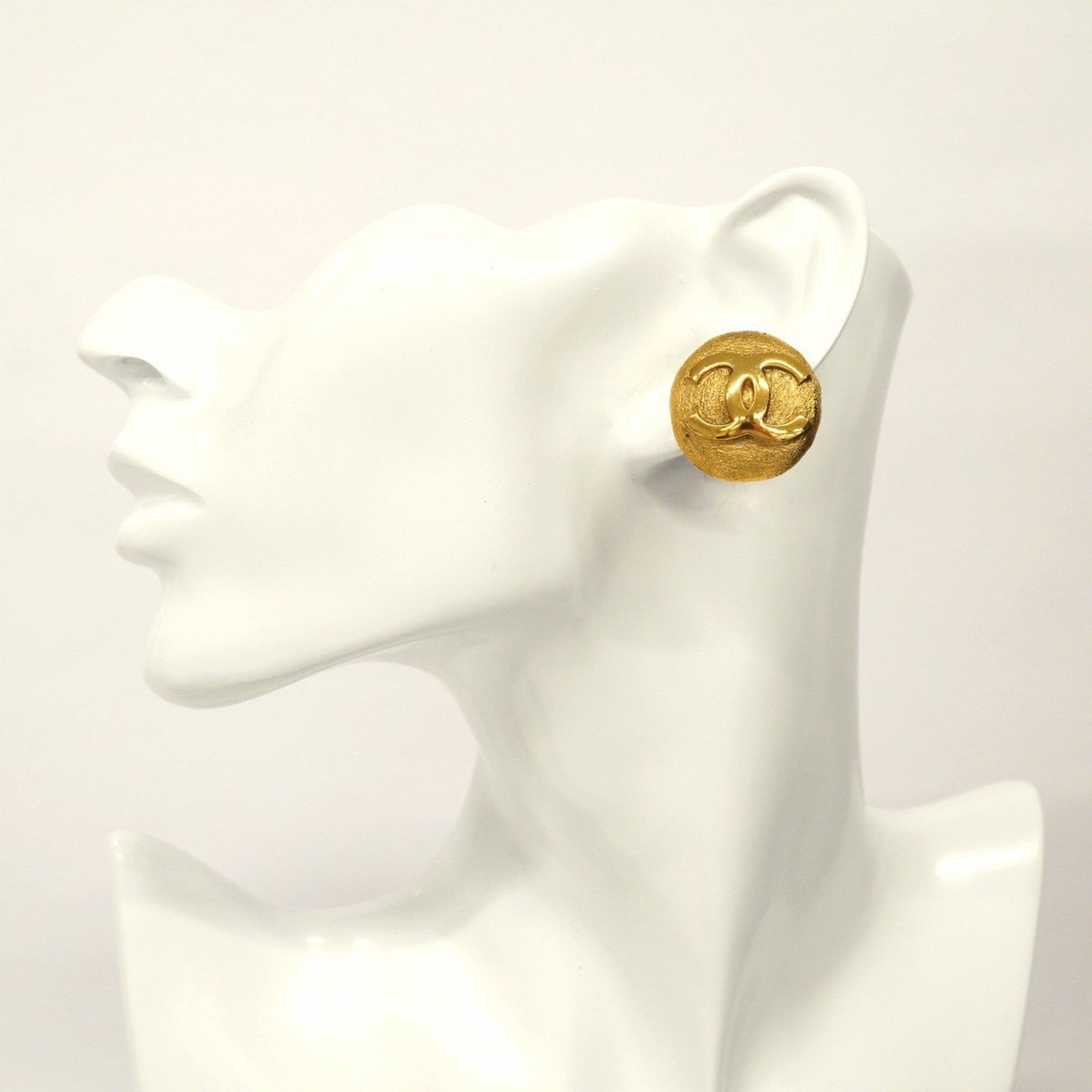 Chanel Chanel Logo CC earring Size ONE SIZE - 5 Thumbnail