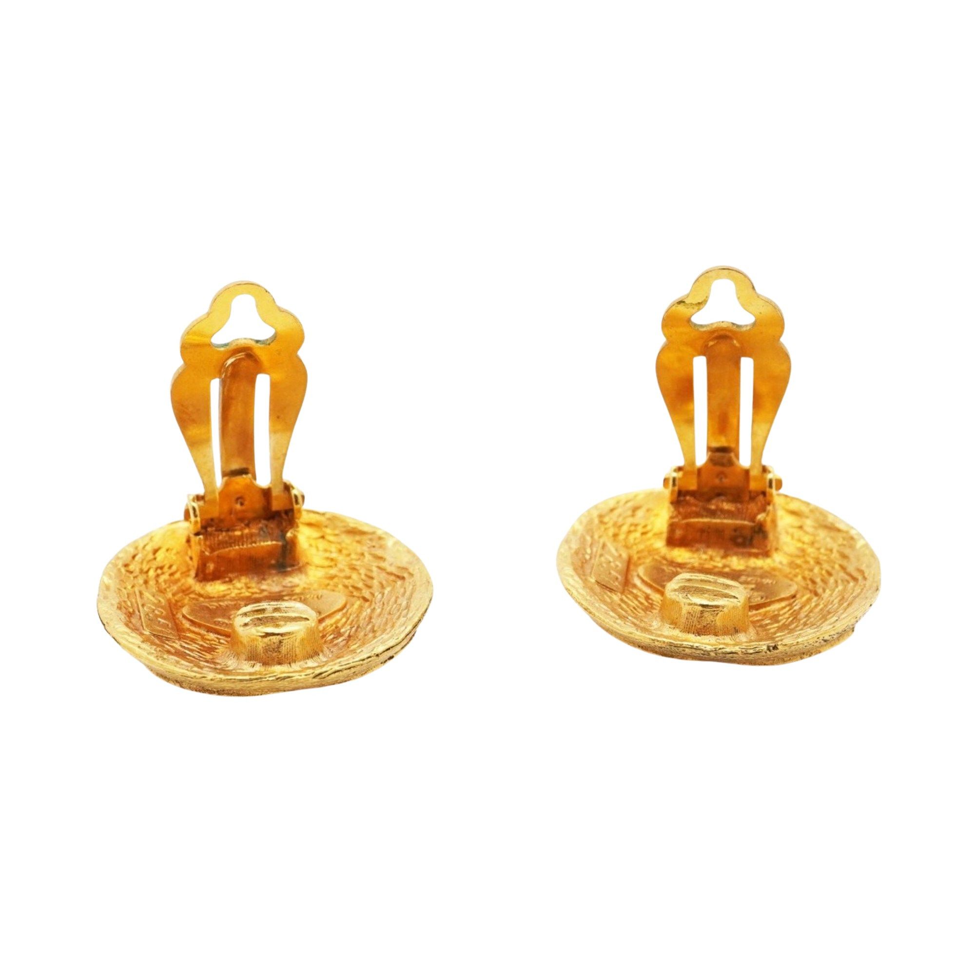 Chanel Chanel Logo CC earring Size ONE SIZE - 2 Thumbnail