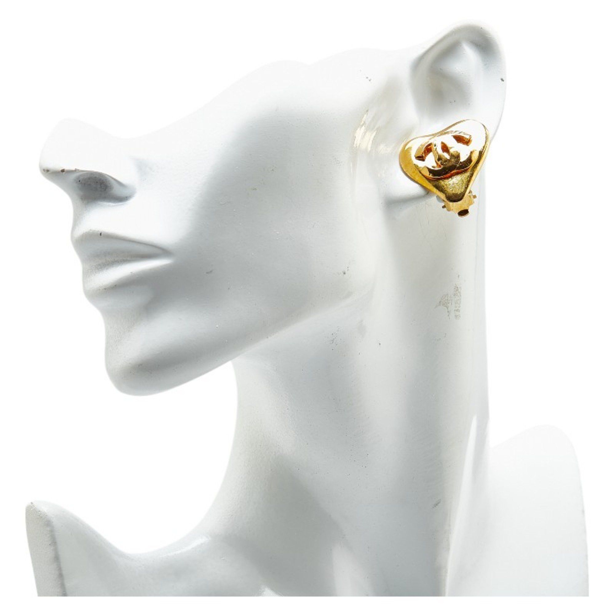 Chanel Chanel Coco Mark earring Size ONE SIZE - 5 Thumbnail