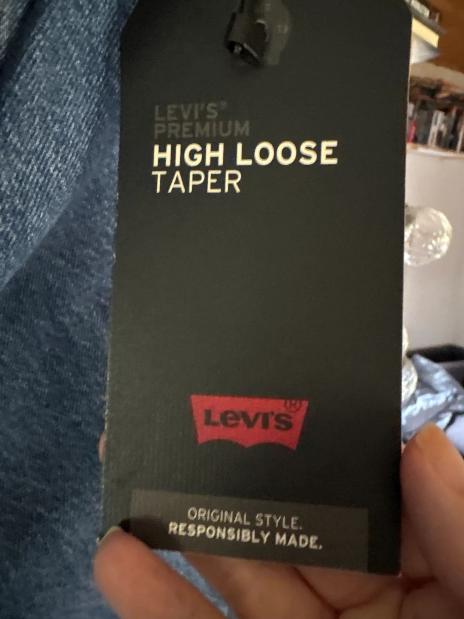 Levi's Levi's High Loose Taper Jeans Size 29" - 2 Thumbnail