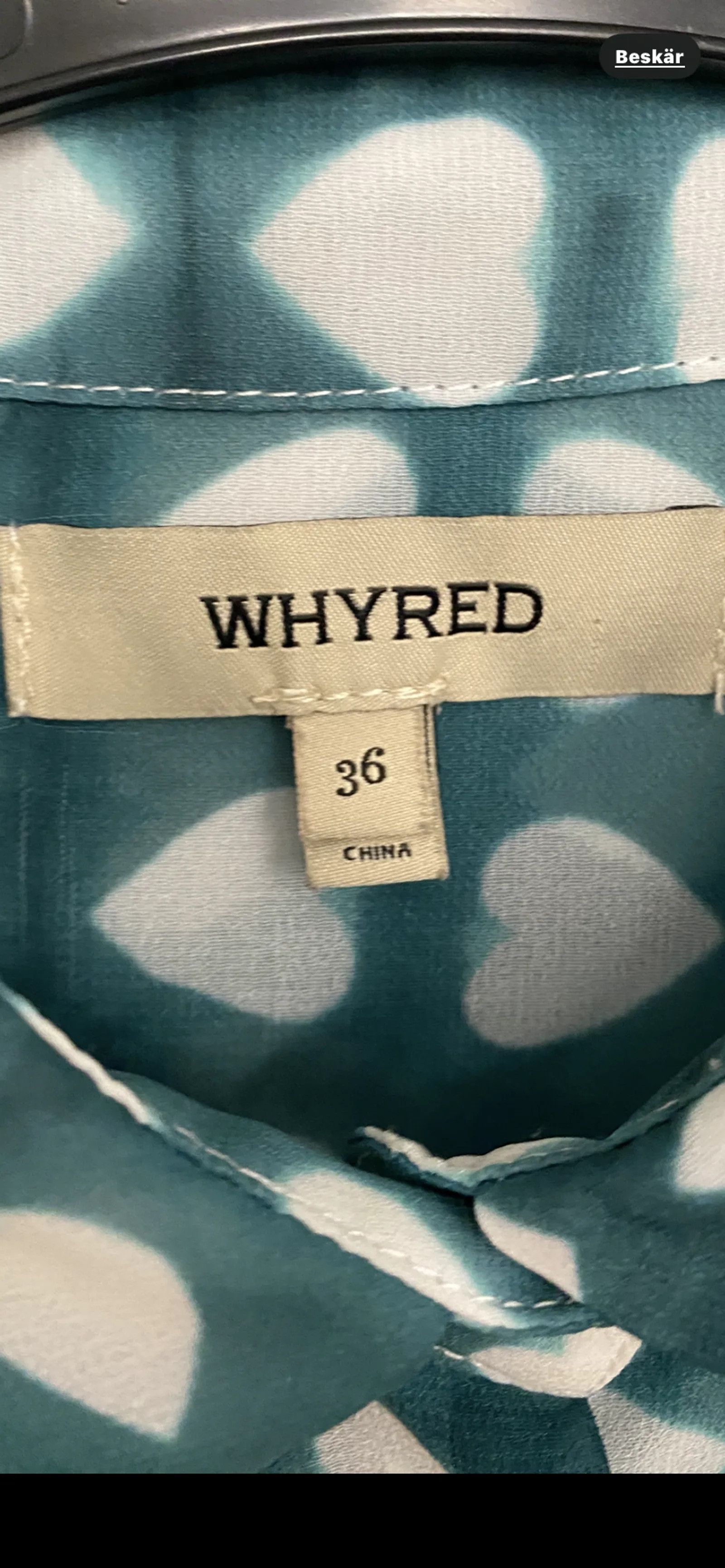 Whyred Whyred Blouse Size XS / US 0-2 / IT 36-38 - 2 Thumbnail