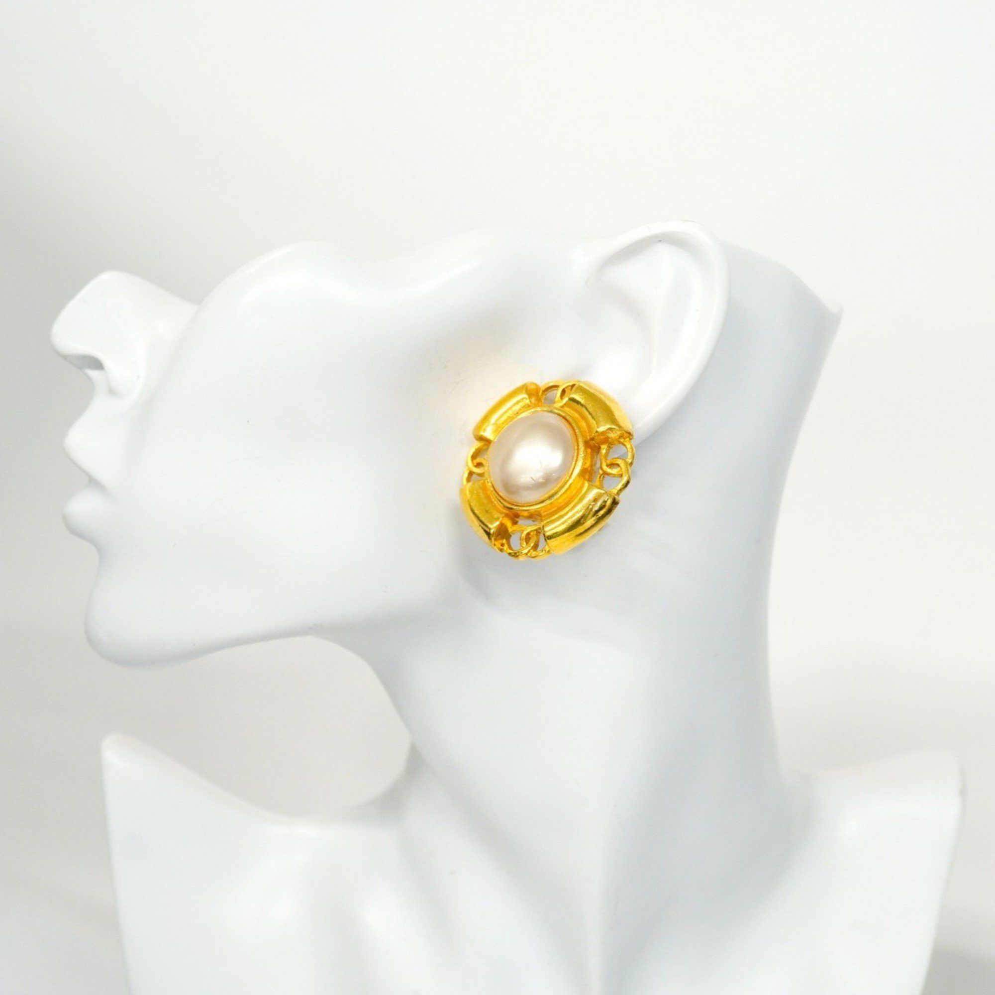 Chanel Chanel Coco Mark earring Size ONE SIZE - 4 Thumbnail