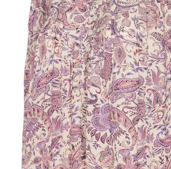 Isabel Marant Etoile ISABEL MARANT ETOILE Women Shirts HT0562FA C1J02EECPE Purple Size XS / US 0-2 / IT 36-38 - 3 Thumbnail