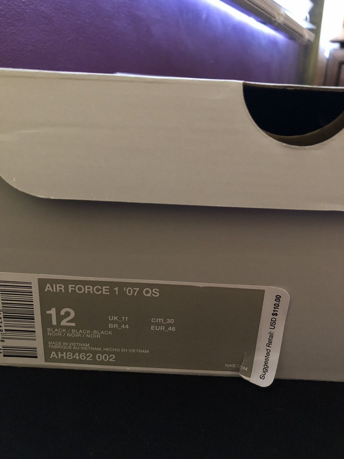 Nike Nike Swoosh Pack All-Star 2018 Black Air force 1 Size US 12 / EU 45 - 4 Thumbnail