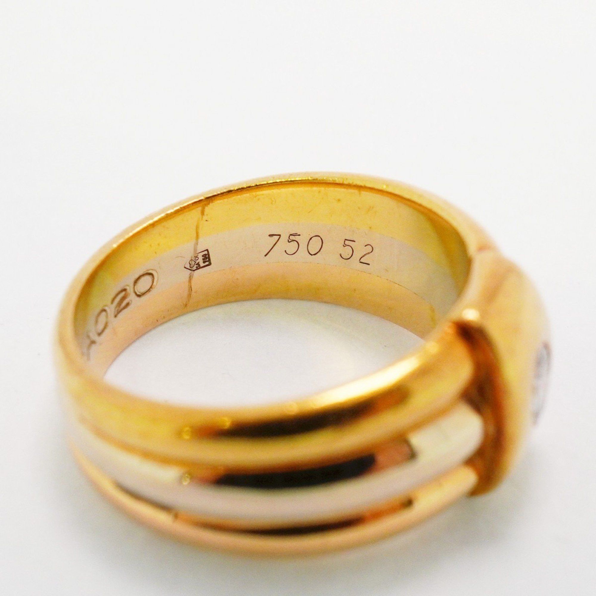 Cartier Cartier Three Color ring Size ONE SIZE - 8 Thumbnail