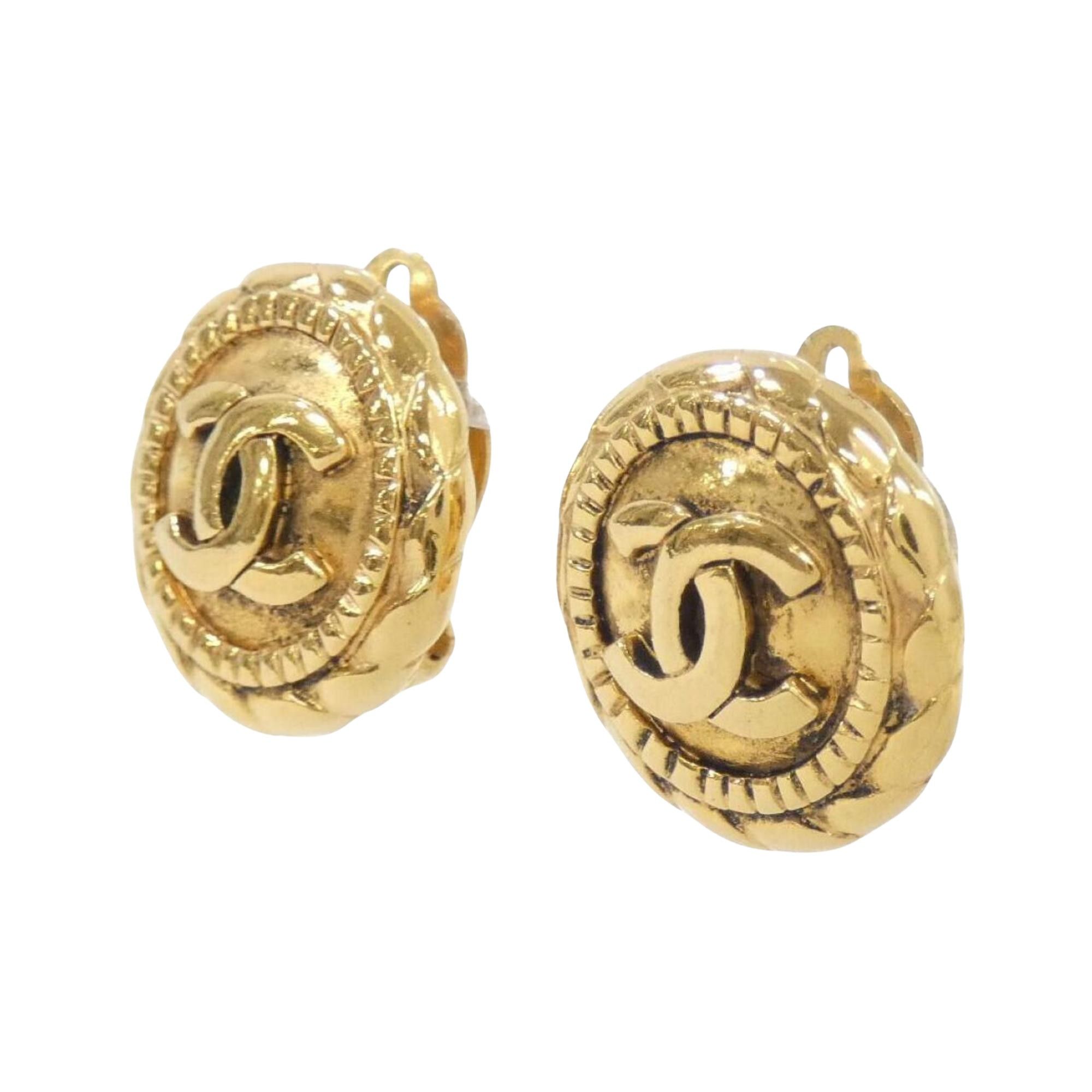 Chanel Chanel Coco Mark earring Size ONE SIZE - 2 Thumbnail
