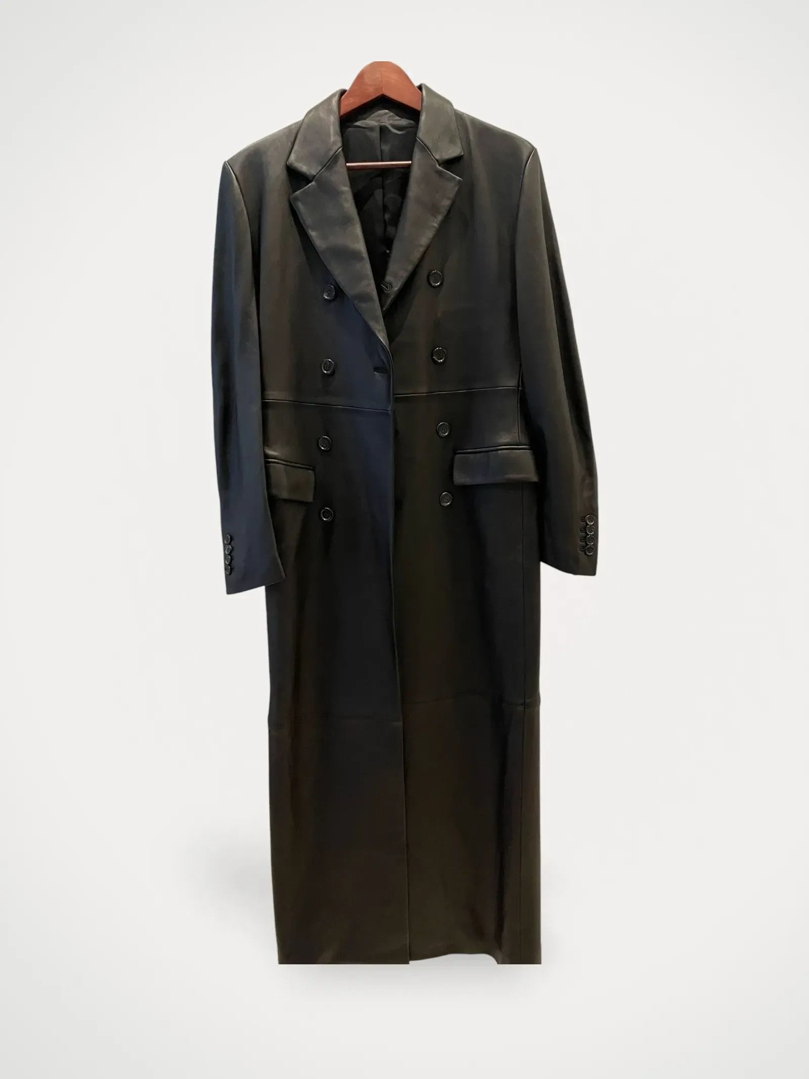 Filippa K Filippa K Leather Coat Coat Size XS / US 0-2 / IT 36-38 - 2 Thumbnail