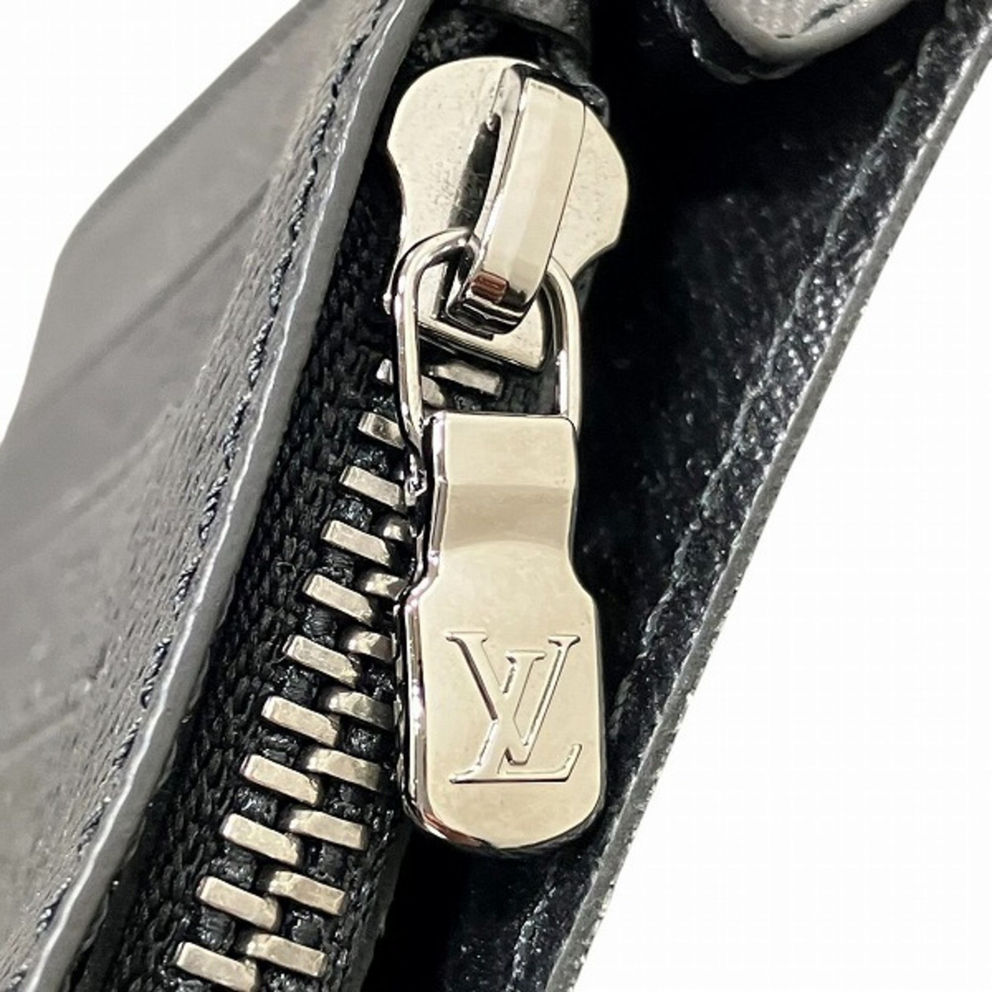 Louis Vuitton Louis Vuitton Monogram Eclipse Portefeuille Brazza M61697 Wallet Long Men's Size ONE SIZE - 8 Thumbnail