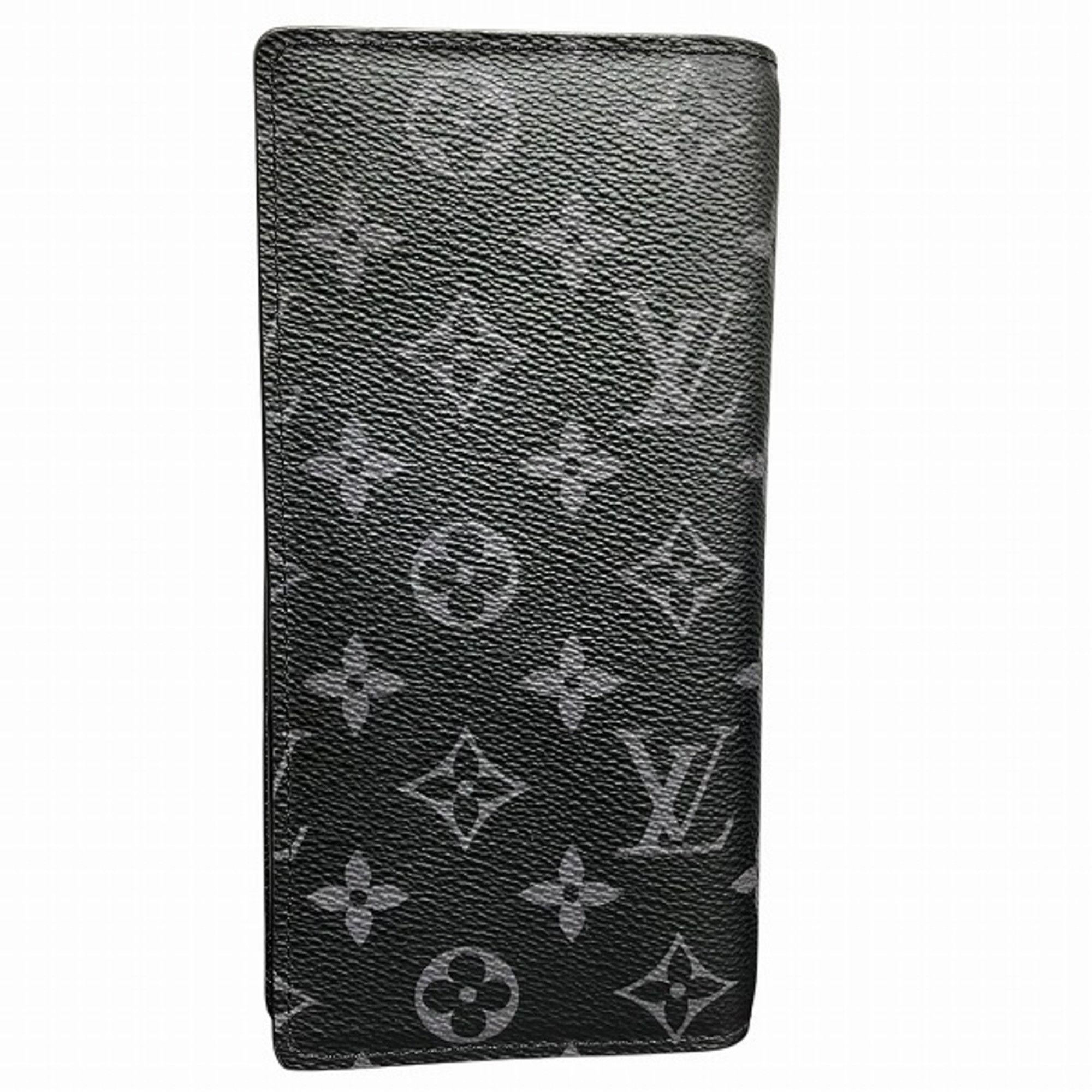 Louis Vuitton Louis Vuitton Monogram Eclipse Portefeuille Brazza M61697 Wallet Long Men's Size ONE SIZE - 9 Thumbnail