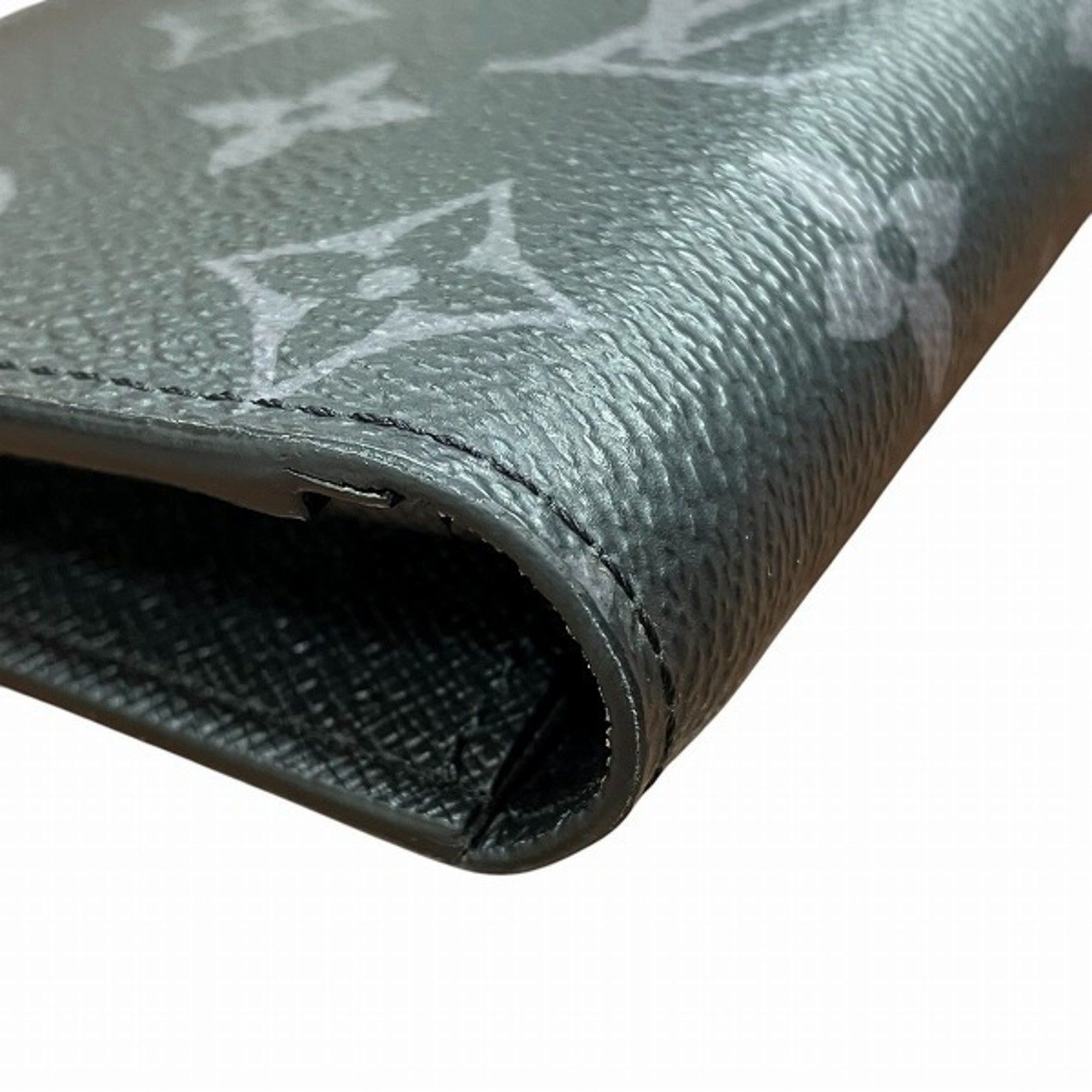 Louis Vuitton Louis Vuitton Monogram Eclipse Portefeuille Brazza M61697 Wallet Long Men's Size ONE SIZE - 3 Thumbnail