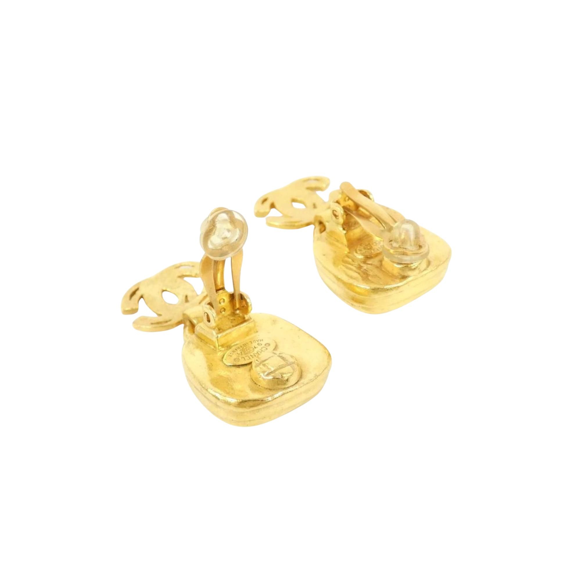 Chanel Chanel Coco Mark earring Size ONE SIZE - 2 Thumbnail