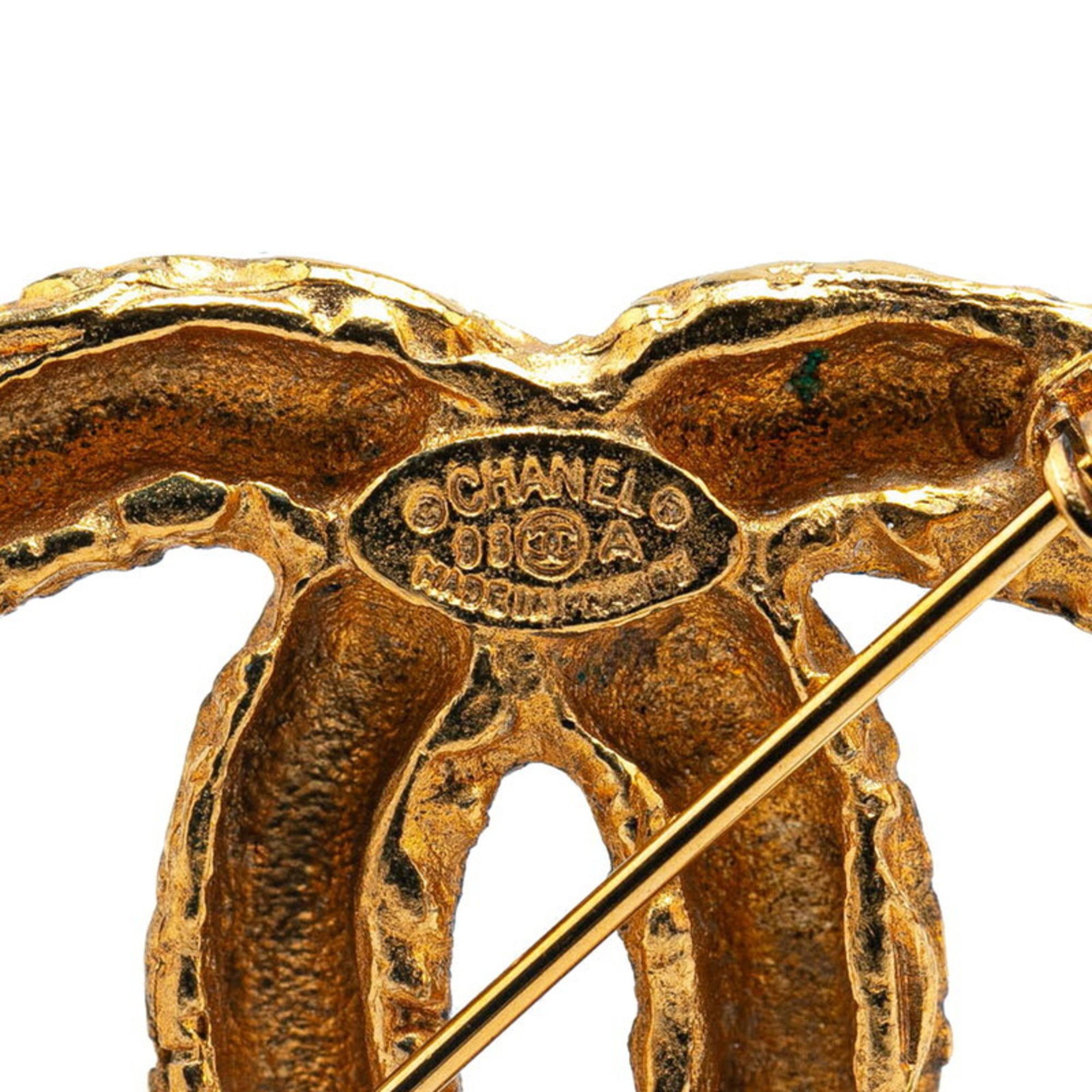 Chanel Chanel Coco Mark brooch Size ONE SIZE - 3 Thumbnail