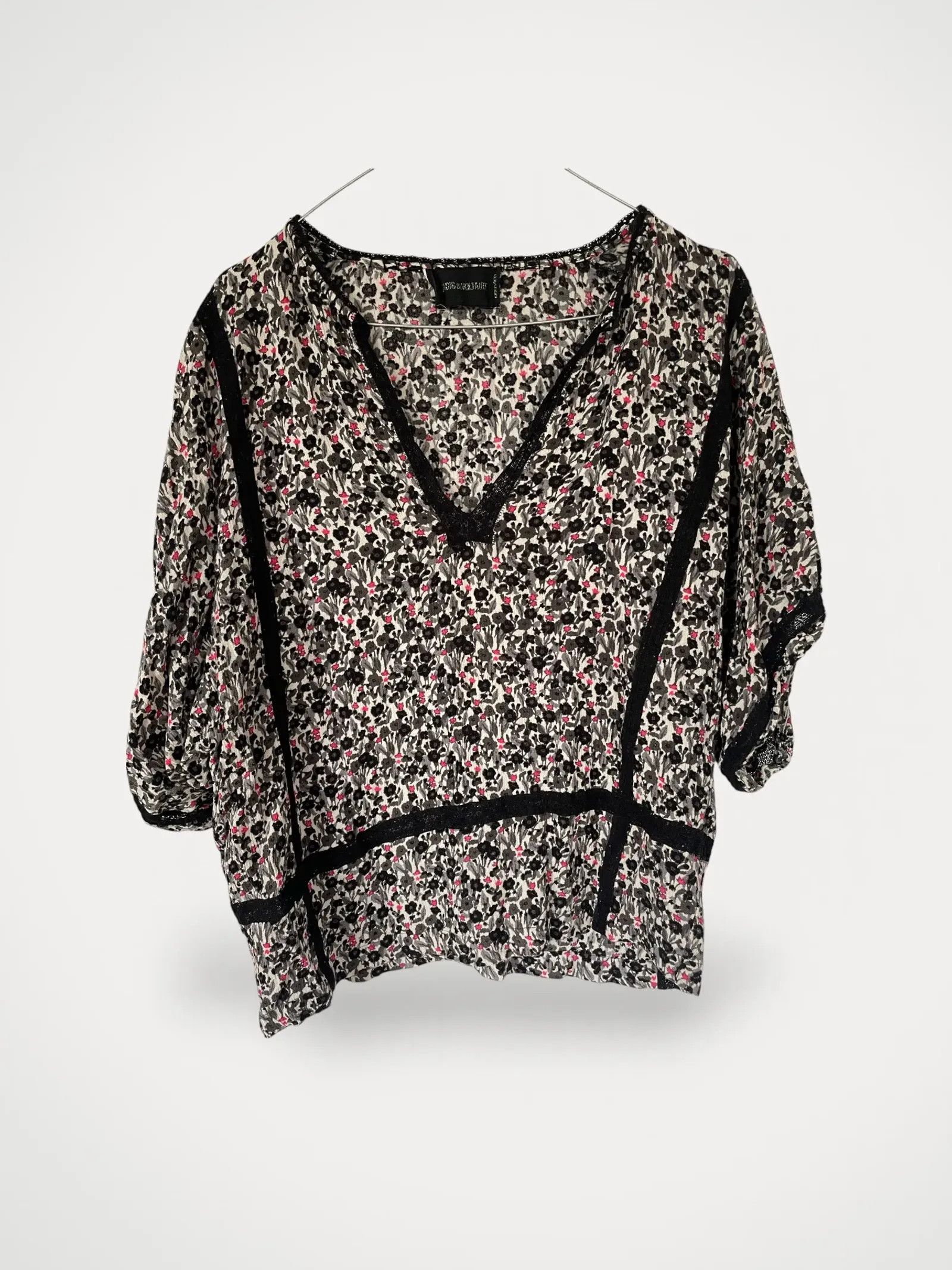Zadig & Voltaire Zadig & Voltaire Chaman print small eve Blouse Size M / US 6-8 / IT 42-44 - 2 Thumbnail