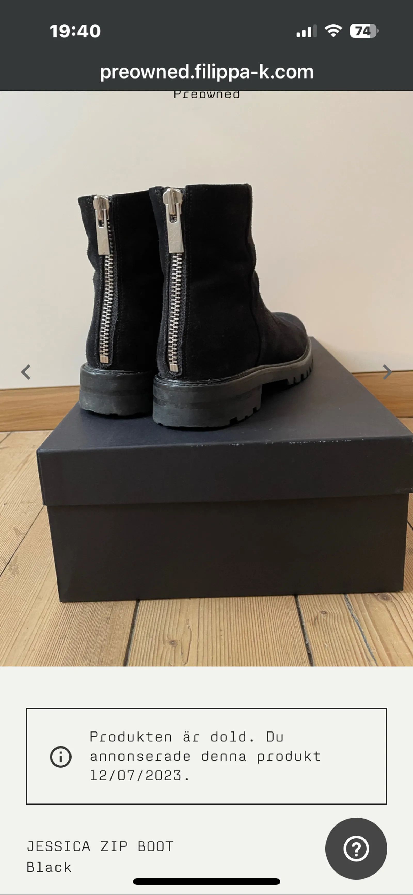 Filippa K Filippa K JESSIKA ZIP BOOT Boots Size US 7 / IT 37 - 3 Thumbnail