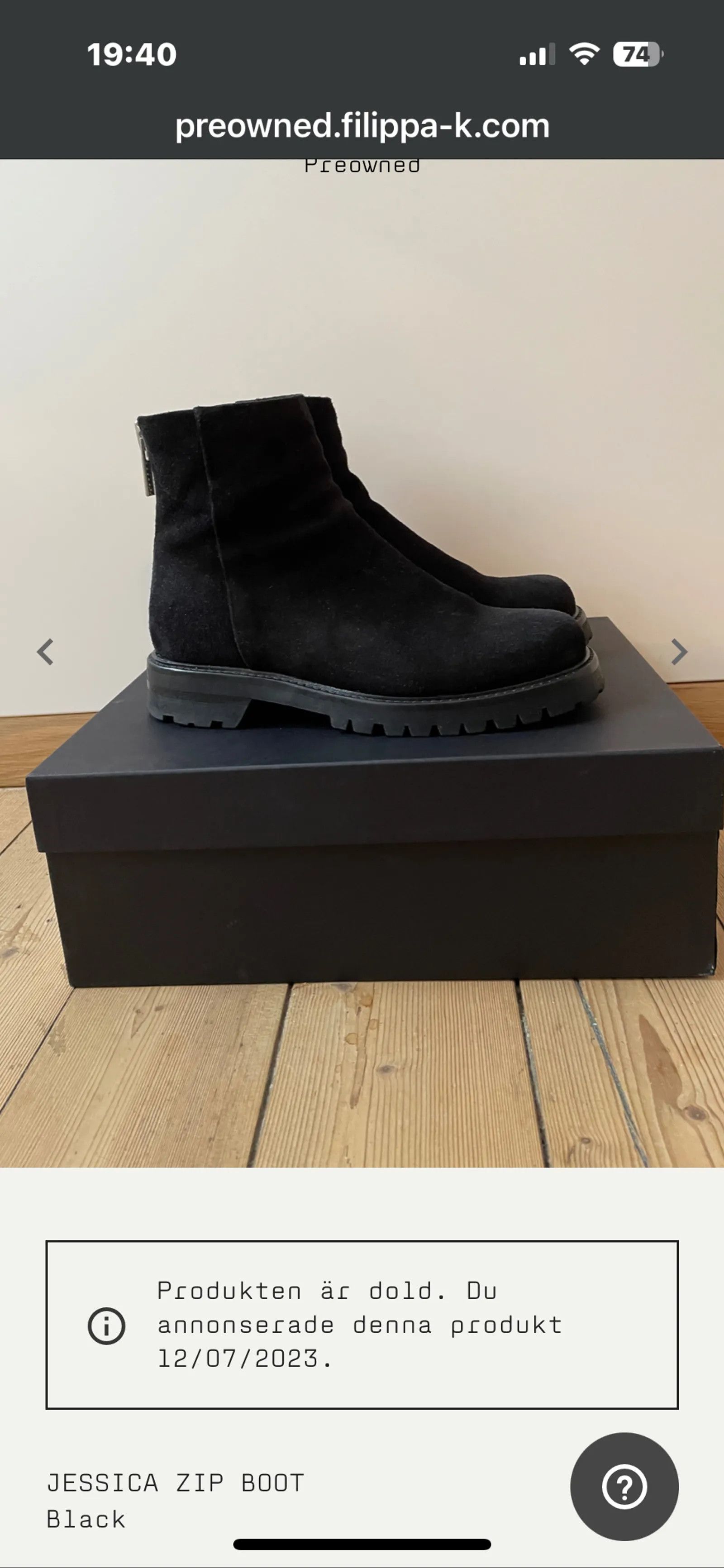 Filippa K Filippa K JESSIKA ZIP BOOT Boots Size US 7 / IT 37 - 2 Thumbnail