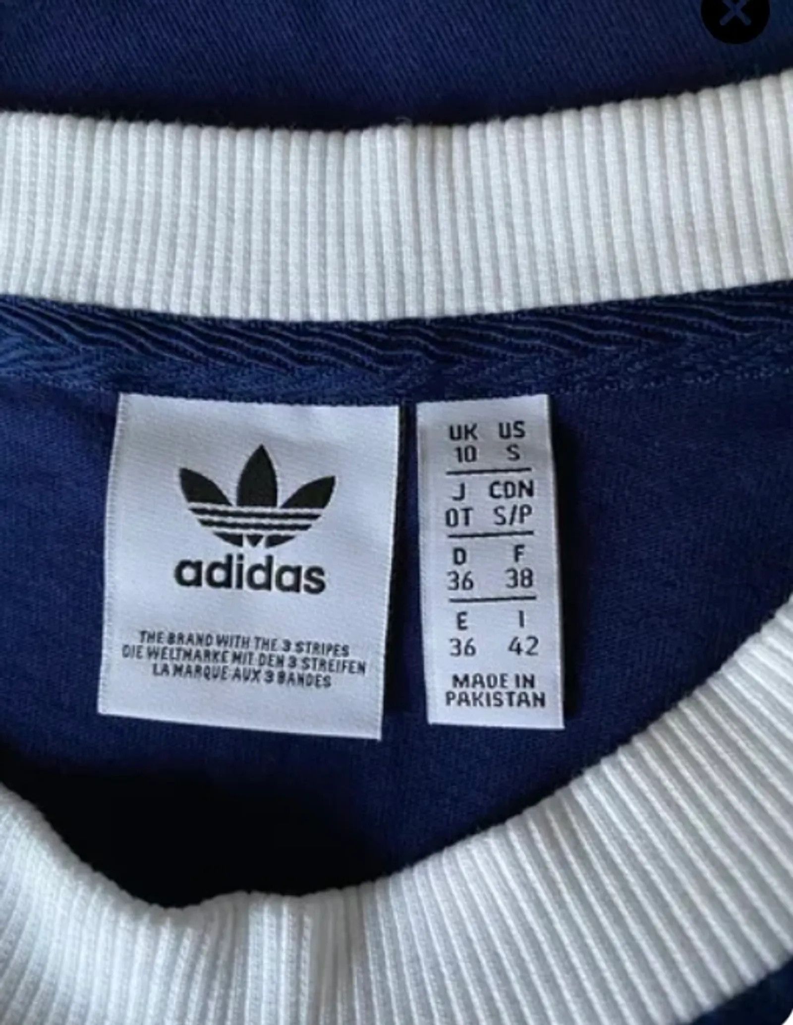 Adidas Adidas Originals Adicolor T shirt navy Short Sleeve T-shirt Size XS / US 0-2 / IT 36-38 - 2 Thumbnail
