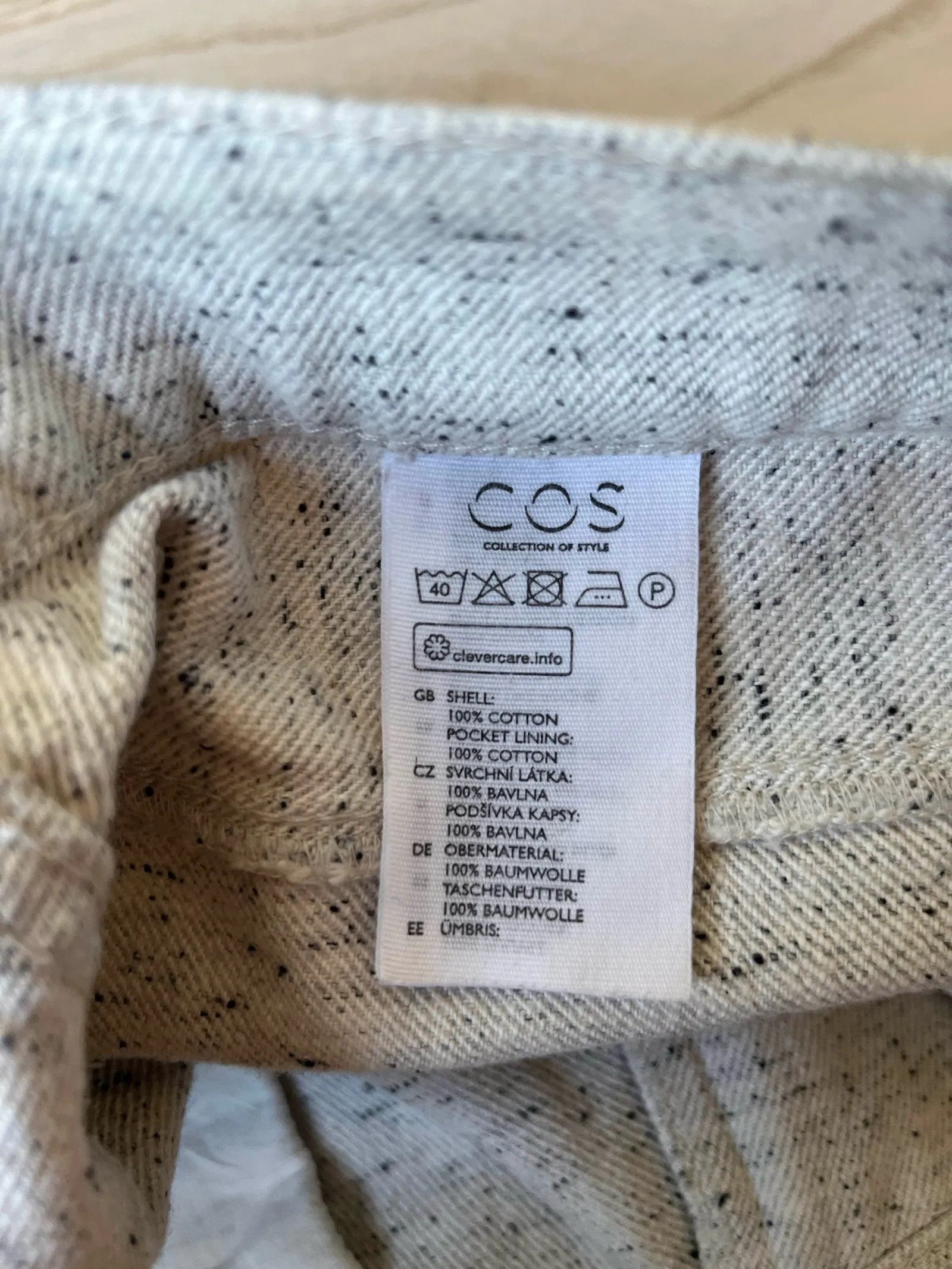 Cos Cos Jeans Size 27" / US 4 / IT 40 - 3 Thumbnail
