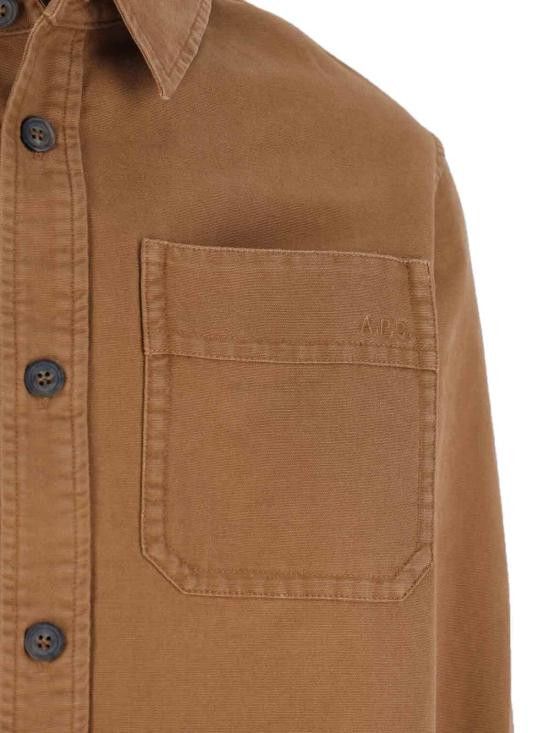 A.P.C. A.P.C. Men Long Tops COGBJ H02918 CAB Brown Size US XL / EU 56 / 4 - 4 Thumbnail