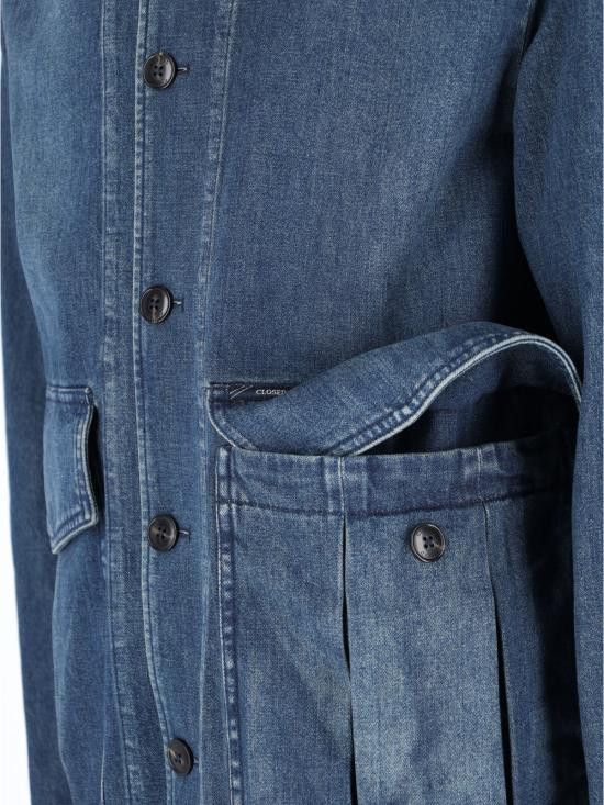 CLOSED CLOSED Men Jacket C87707 18B UW DBL Blue Size US L / EU 52-54 / 3 - 3 Thumbnail