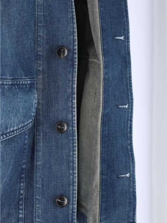 CLOSED CLOSED Men Jacket C87707 18B UW DBL Blue Size US L / EU 52-54 / 3 - 5 Thumbnail