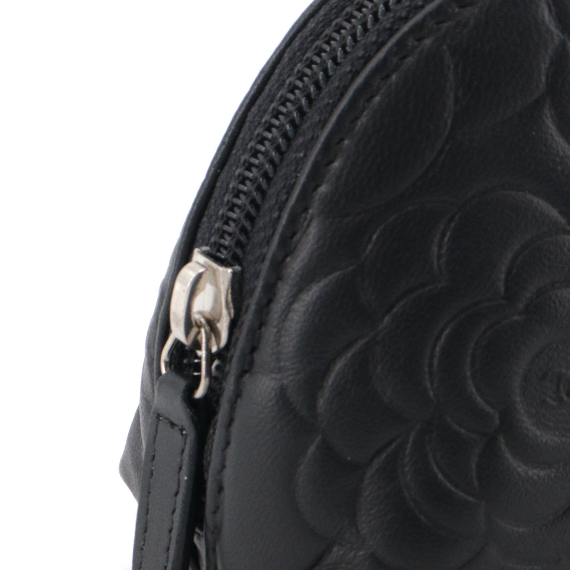 Chanel CHANEL - Chanel Camélia clutch in black leather Size ONE SIZE - 6 Thumbnail