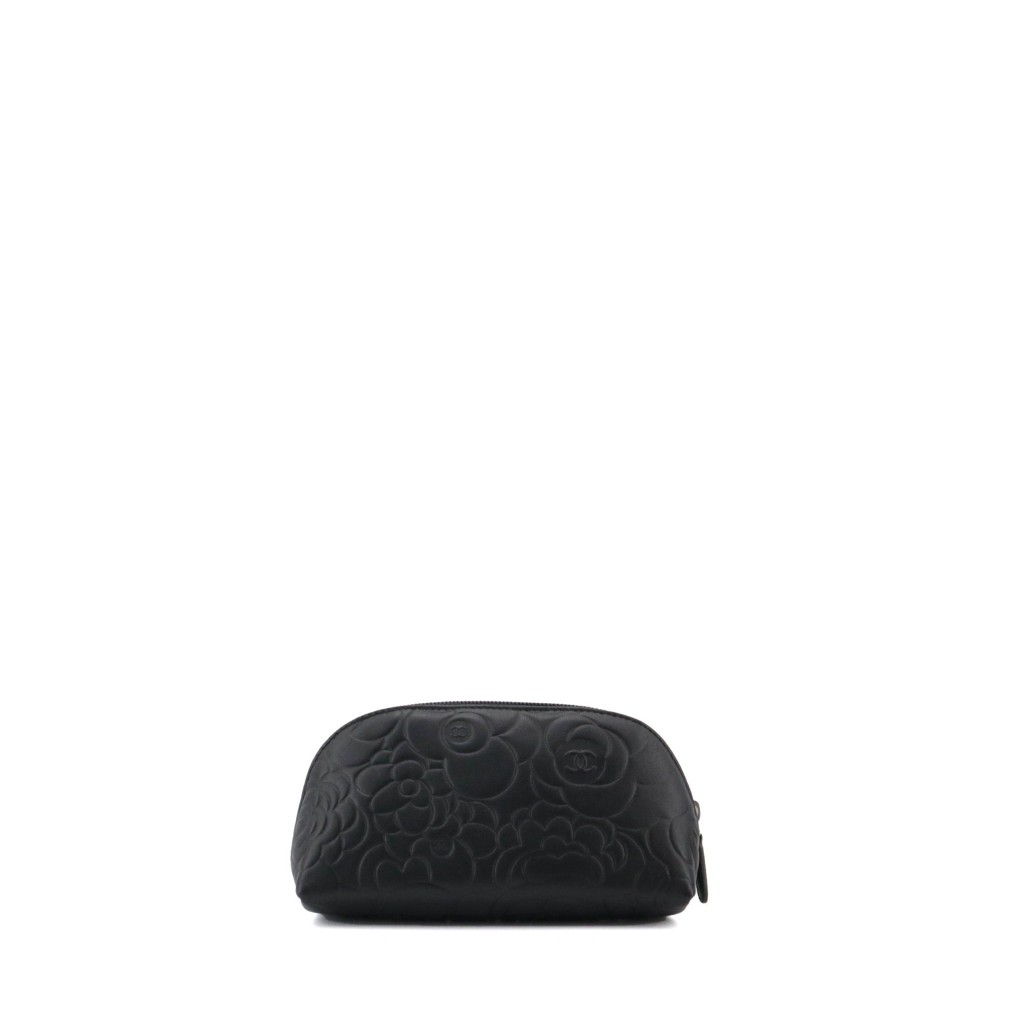 Chanel CHANEL - Chanel Camélia clutch in black leather Size ONE SIZE - 3 Thumbnail