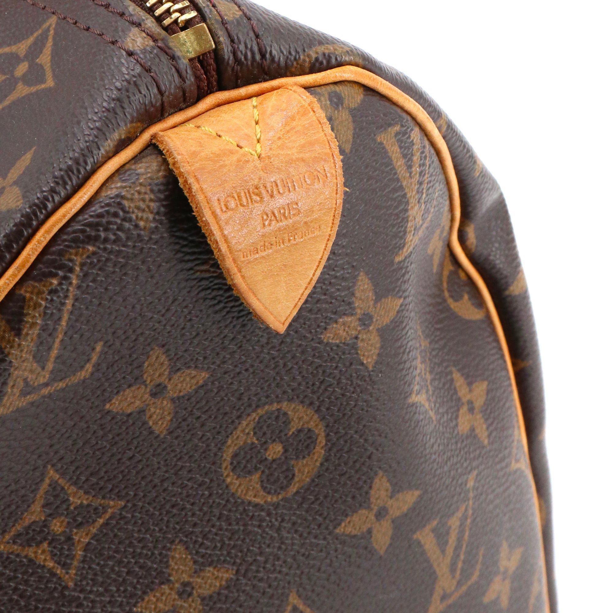 Louis Vuitton LOUIS VUITTON - Louis Vuitton Speedy 30 handbag in monogram canvas Size ONE SIZE - 5 Thumbnail