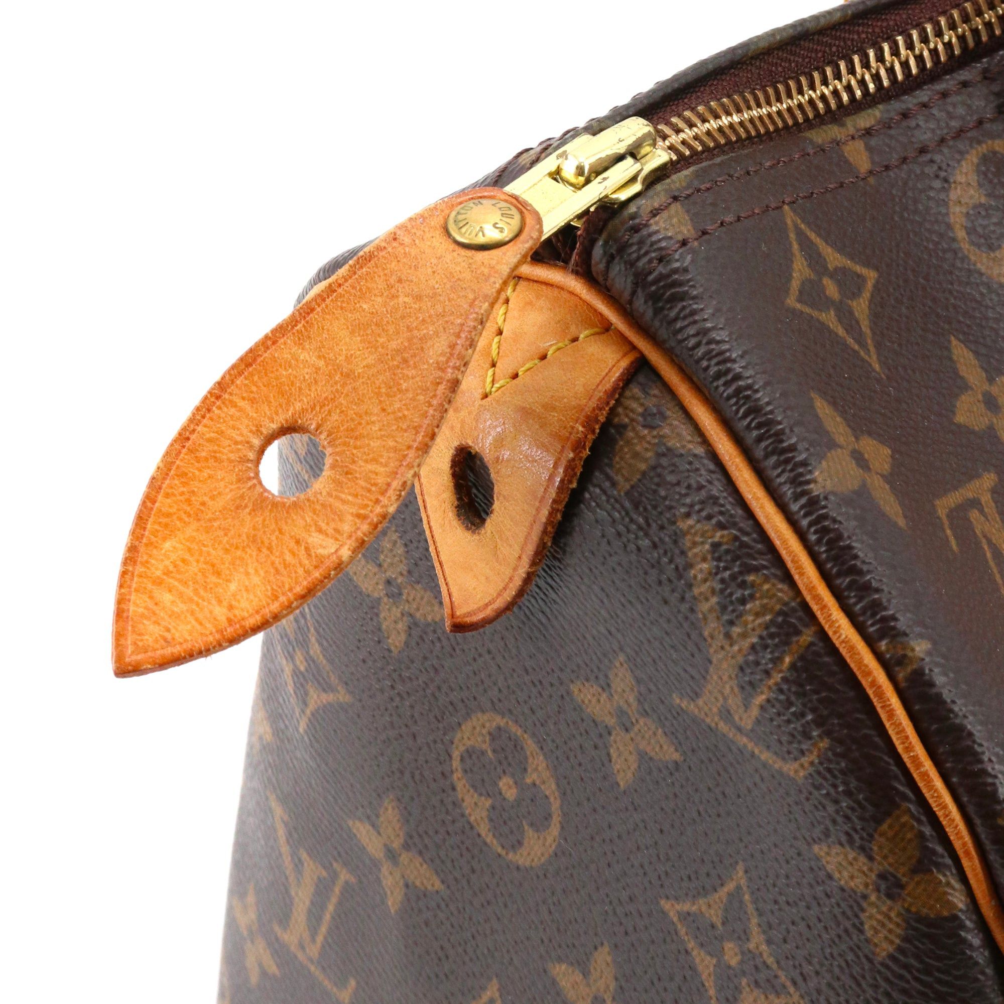Louis Vuitton LOUIS VUITTON - Louis Vuitton Speedy 30 handbag in monogram canvas Size ONE SIZE - 7 Thumbnail