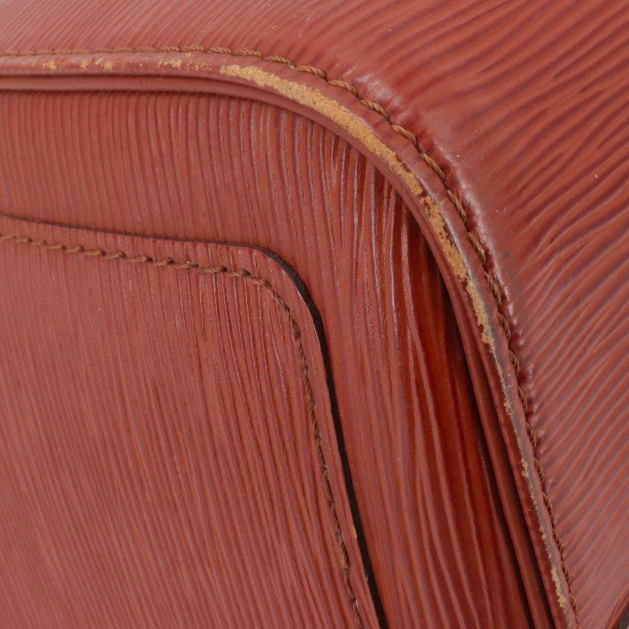 Louis Vuitton LOUIS VUITTON - Louis Vuitton Speedy 30 handbag in brown epi leather Size ONE SIZE - 6 Thumbnail