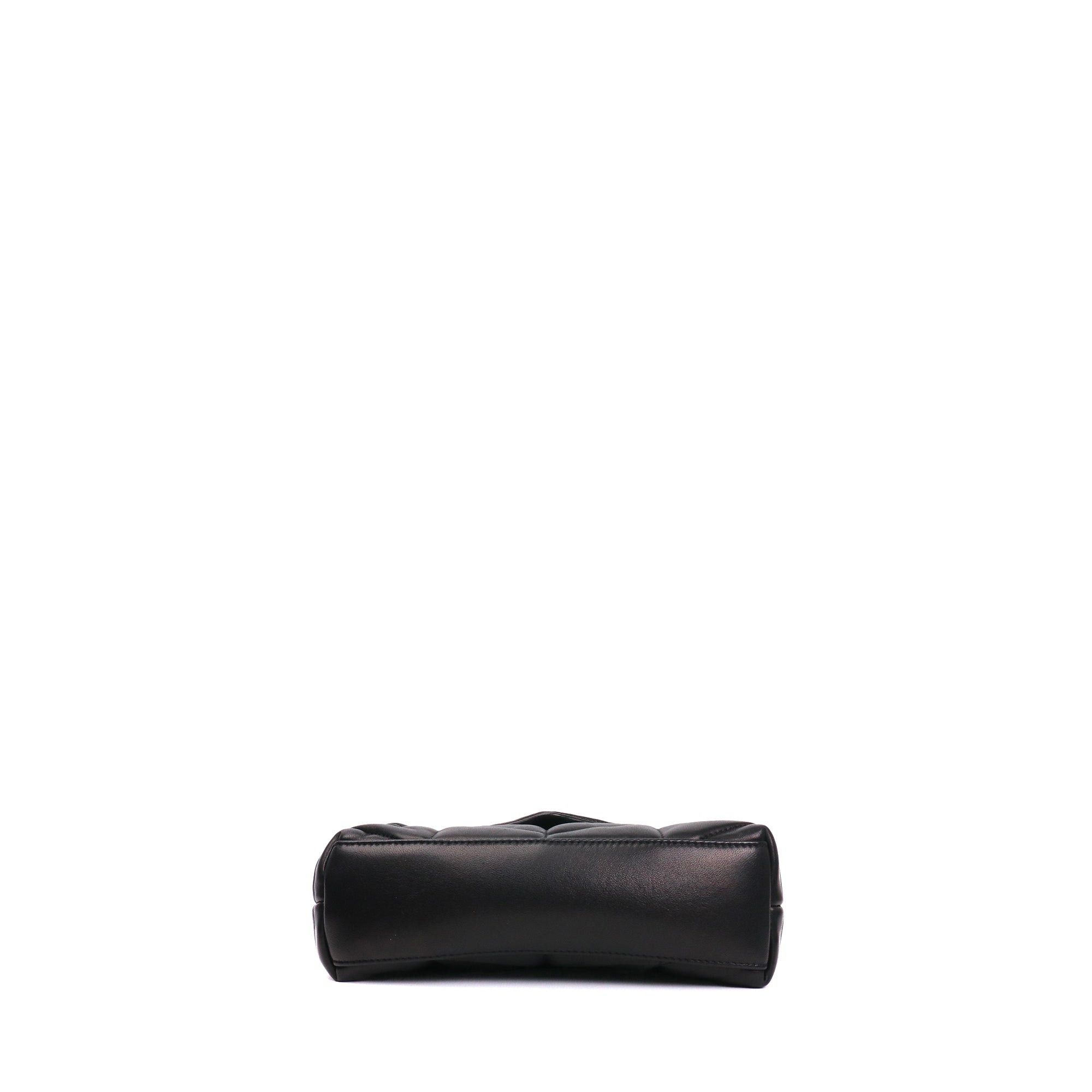 Saint Laurent Paris SAINT LAURENT - Saint Laurent Puffer Toy shoulder bag in black quilted leather Size ONE SIZE - 4 Thumbnail