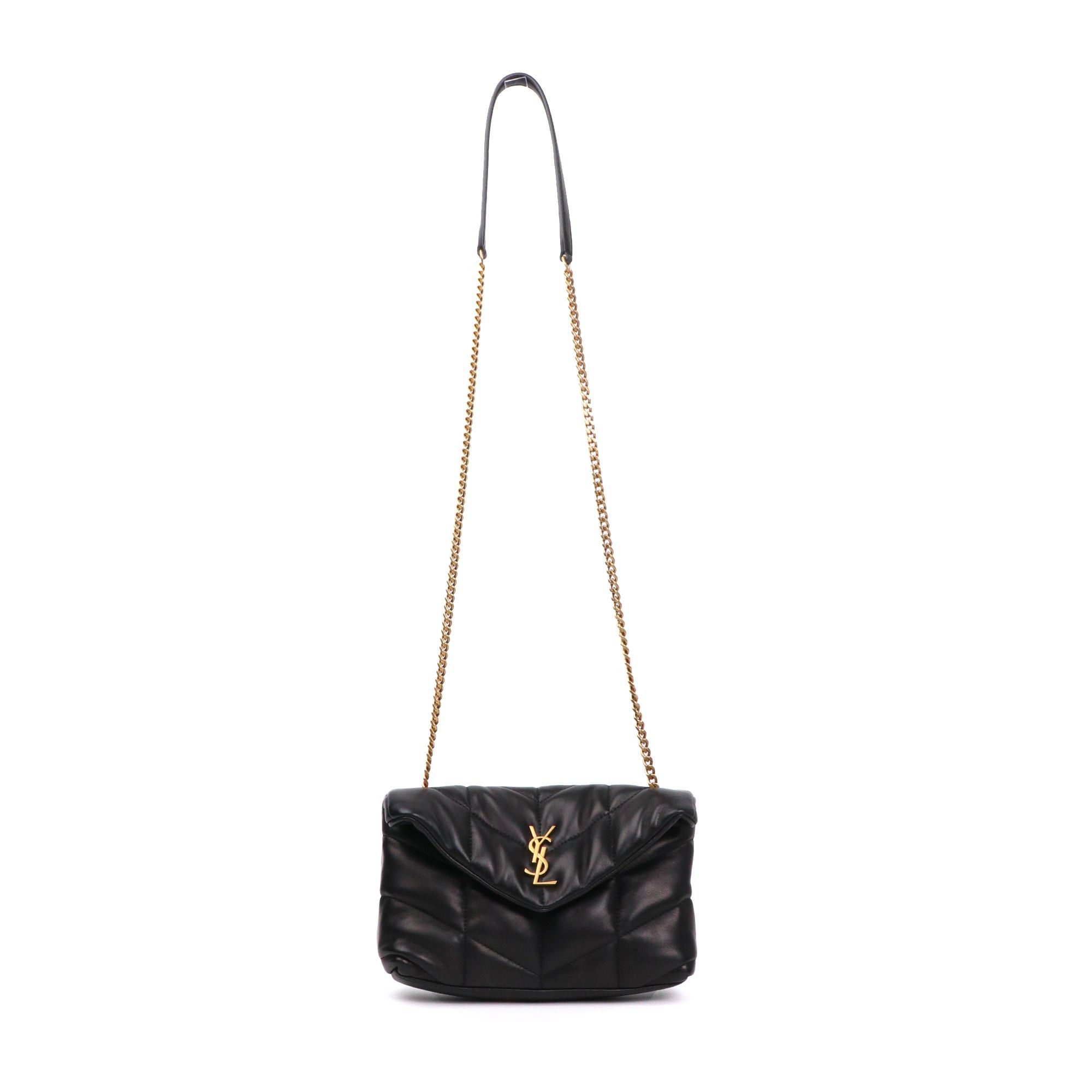 Saint Laurent Paris SAINT LAURENT - Saint Laurent Puffer Toy shoulder bag in black quilted leather Size ONE SIZE - 5 Thumbnail