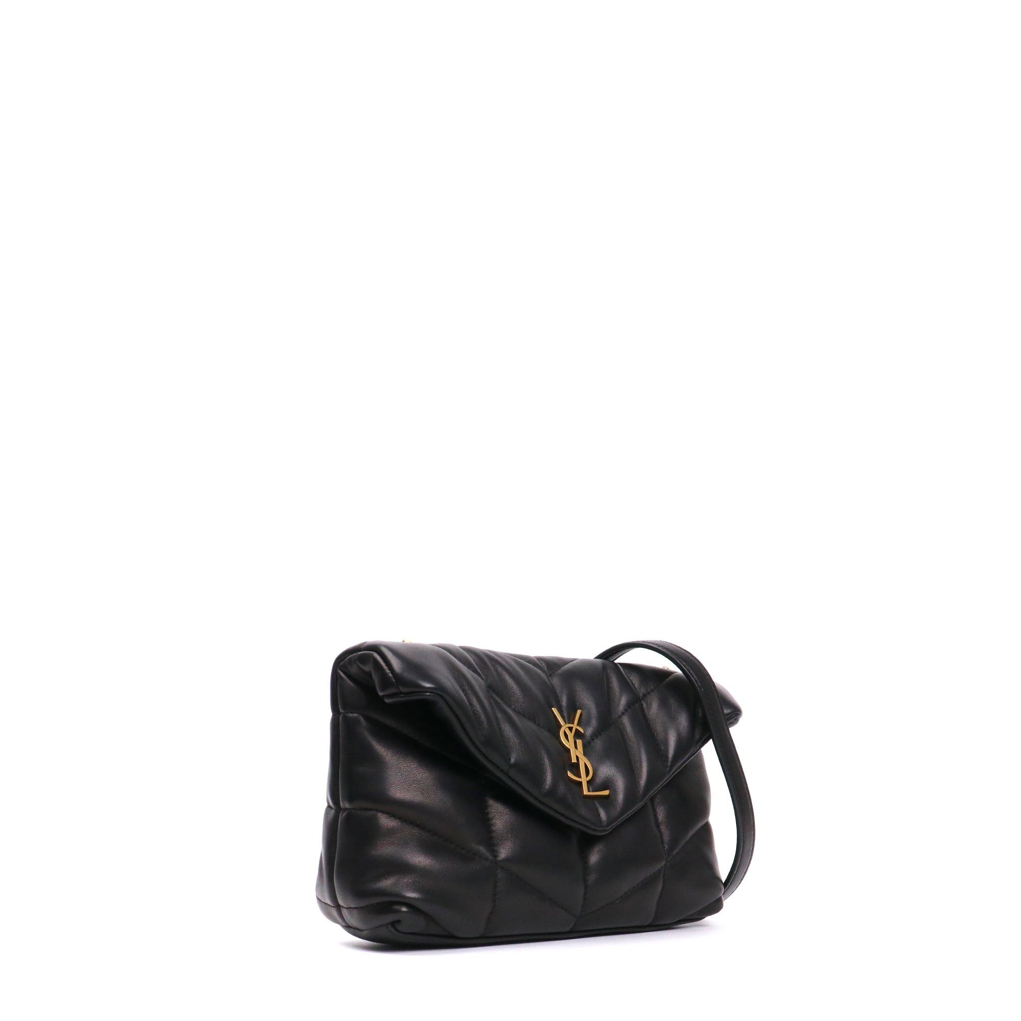 Saint Laurent Paris SAINT LAURENT - Saint Laurent Puffer Toy shoulder bag in black quilted leather Size ONE SIZE - 2 Thumbnail