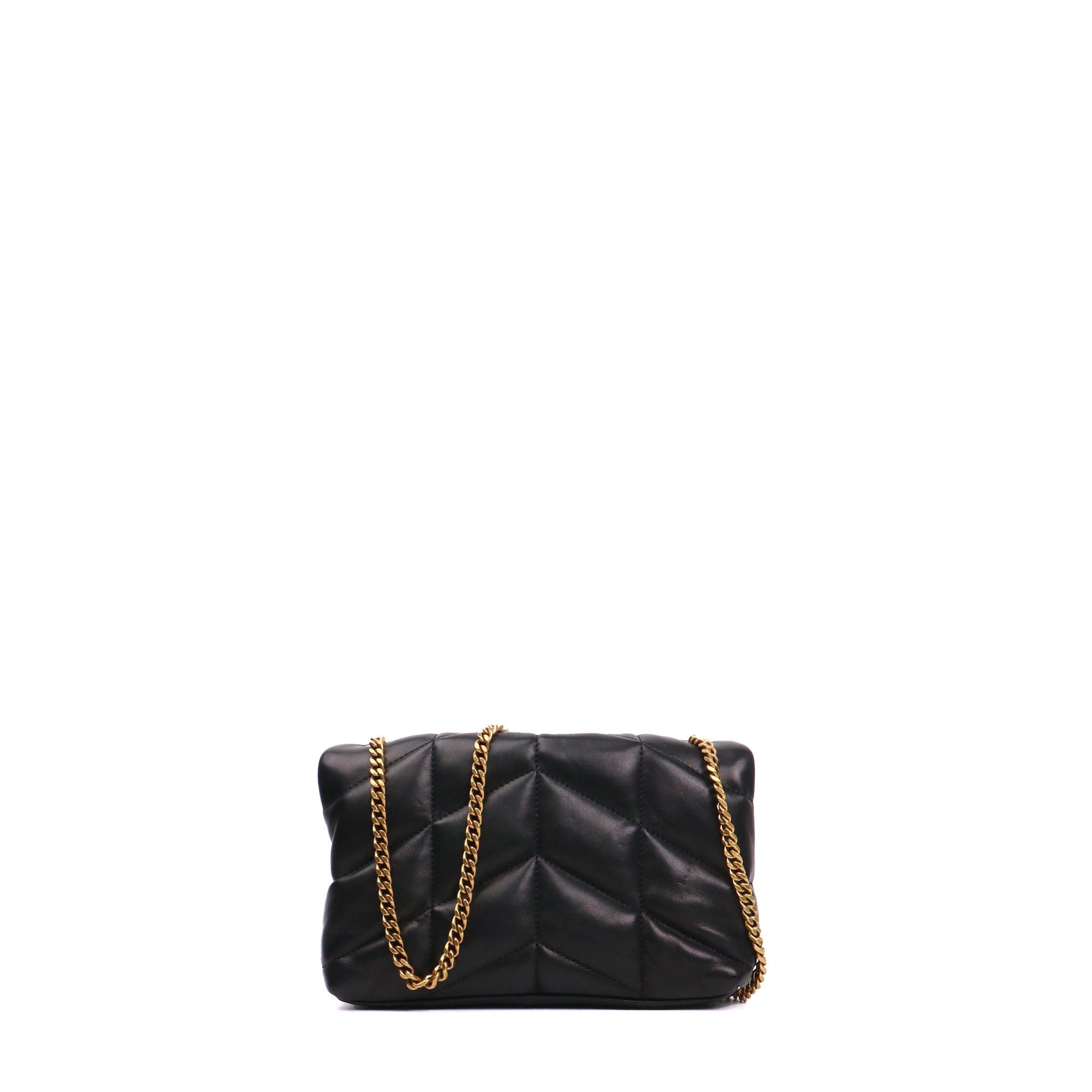 Saint Laurent Paris SAINT LAURENT - Saint Laurent Puffer Toy shoulder bag in black quilted leather Size ONE SIZE - 3 Thumbnail