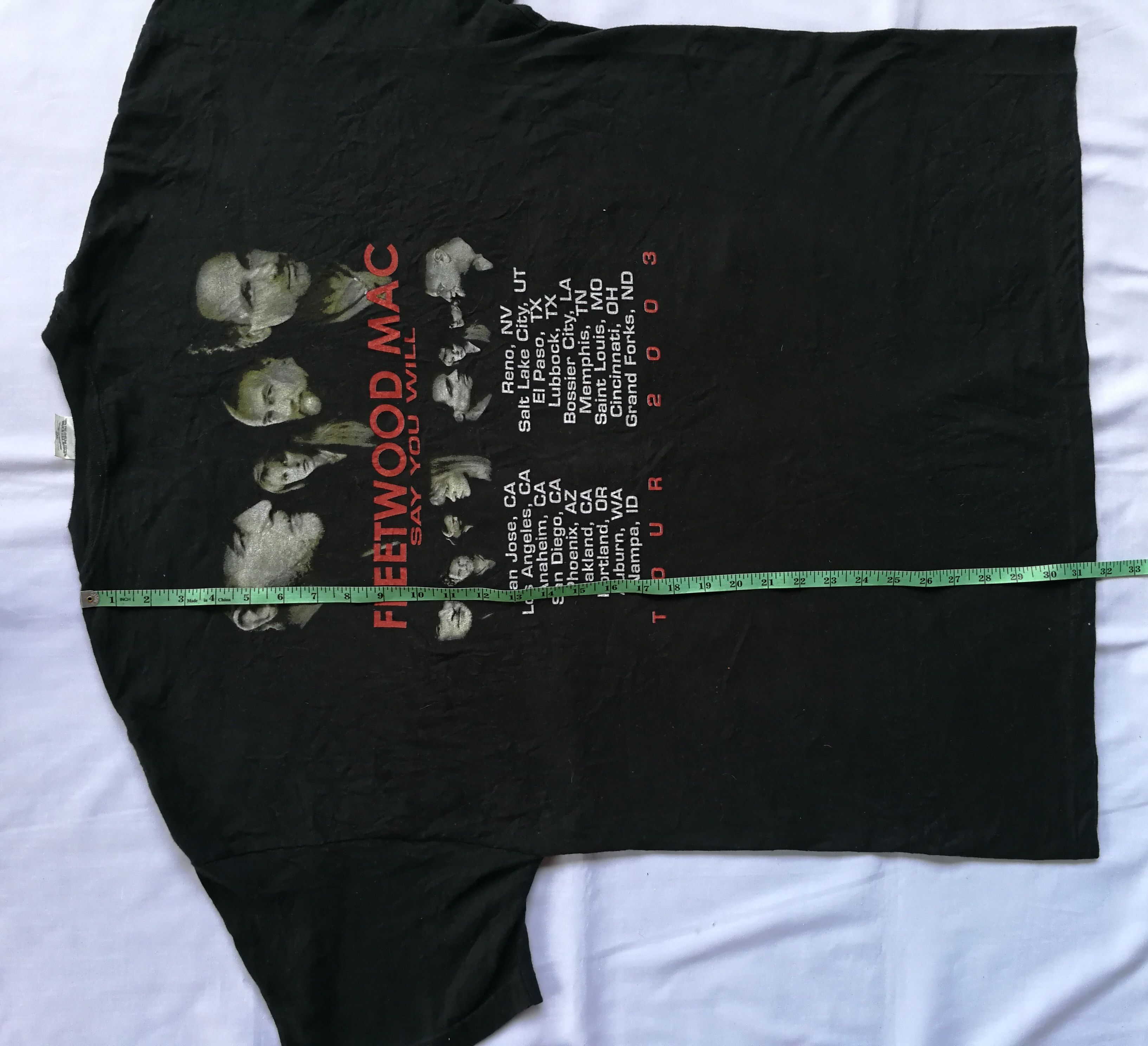 Band Tees × Vintage Vintage legendary band FLEETWOOD MAC print bothside tour album Size US XXL / EU 58 / 5 - 6 Thumbnail