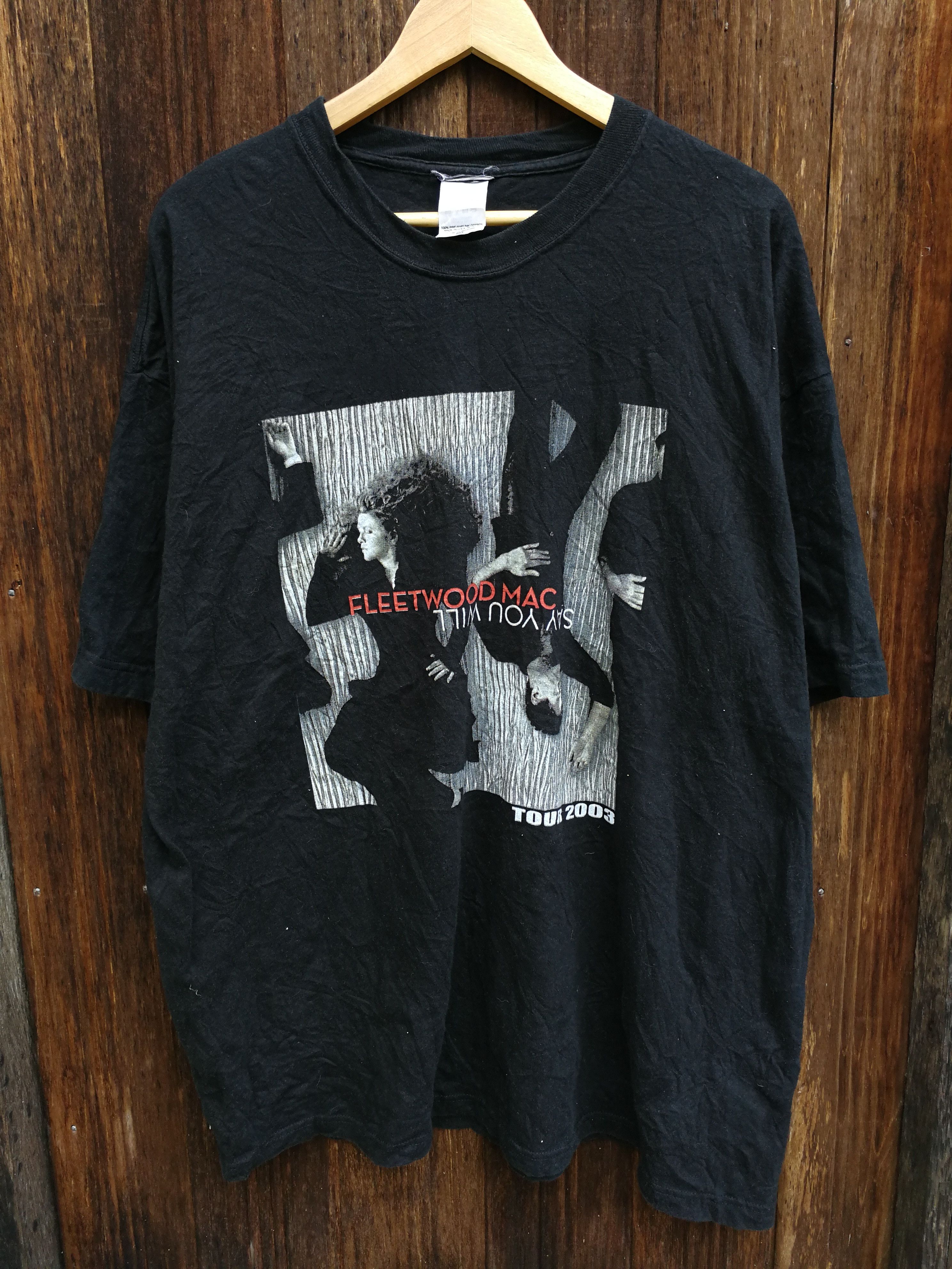 Band Tees × Vintage Vintage legendary band FLEETWOOD MAC print bothside tour album Size US XXL / EU 58 / 5 - 1 Thumbnail