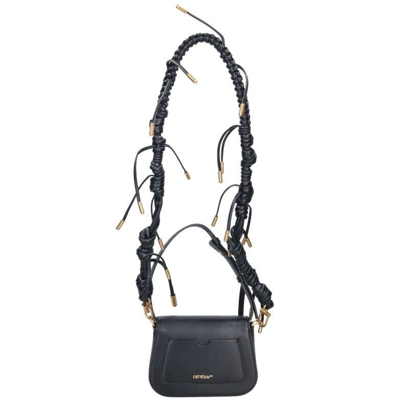 Off-White 2WAY Multi-wrapped Strap Leather Hand Shoulder Bag 