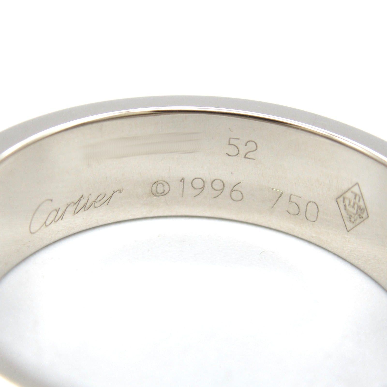 Cartier Cartier Love Ring K18Wg (White Gold) Silver Size ONE SIZE - 4 Thumbnail