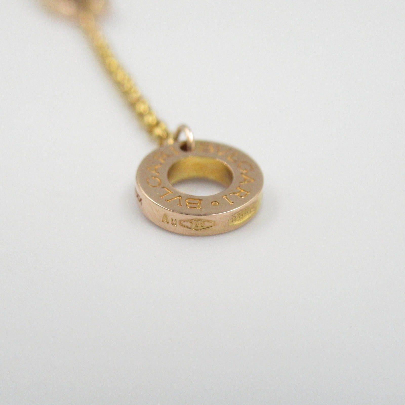 Bvlgari Bvlgari Bulgari Mother Of Pearl Necklace K18Pg (Pink Gold) White Size ONE SIZE - 4 Thumbnail