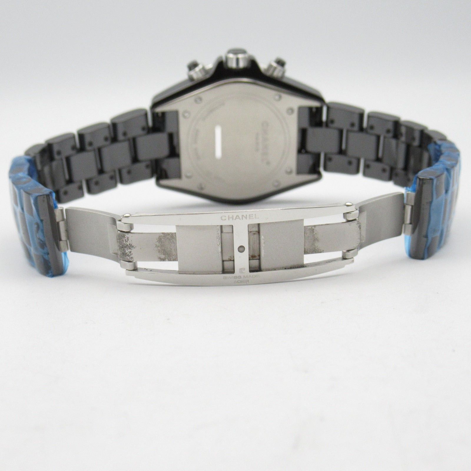 Chanel Chanel J12 Chronograph Mens Watch Automatic Winding Ceramic Black Size ONE SIZE - 4 Thumbnail