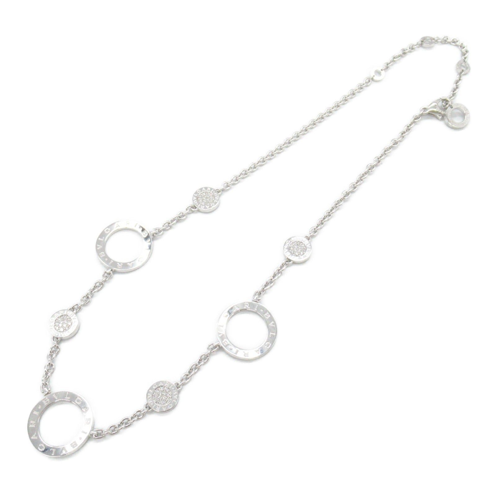 Bvlgari Bvlgari Bulgari Necklace Diamond K18Wg (White Gold) Clear Size ONE SIZE - 3 Thumbnail