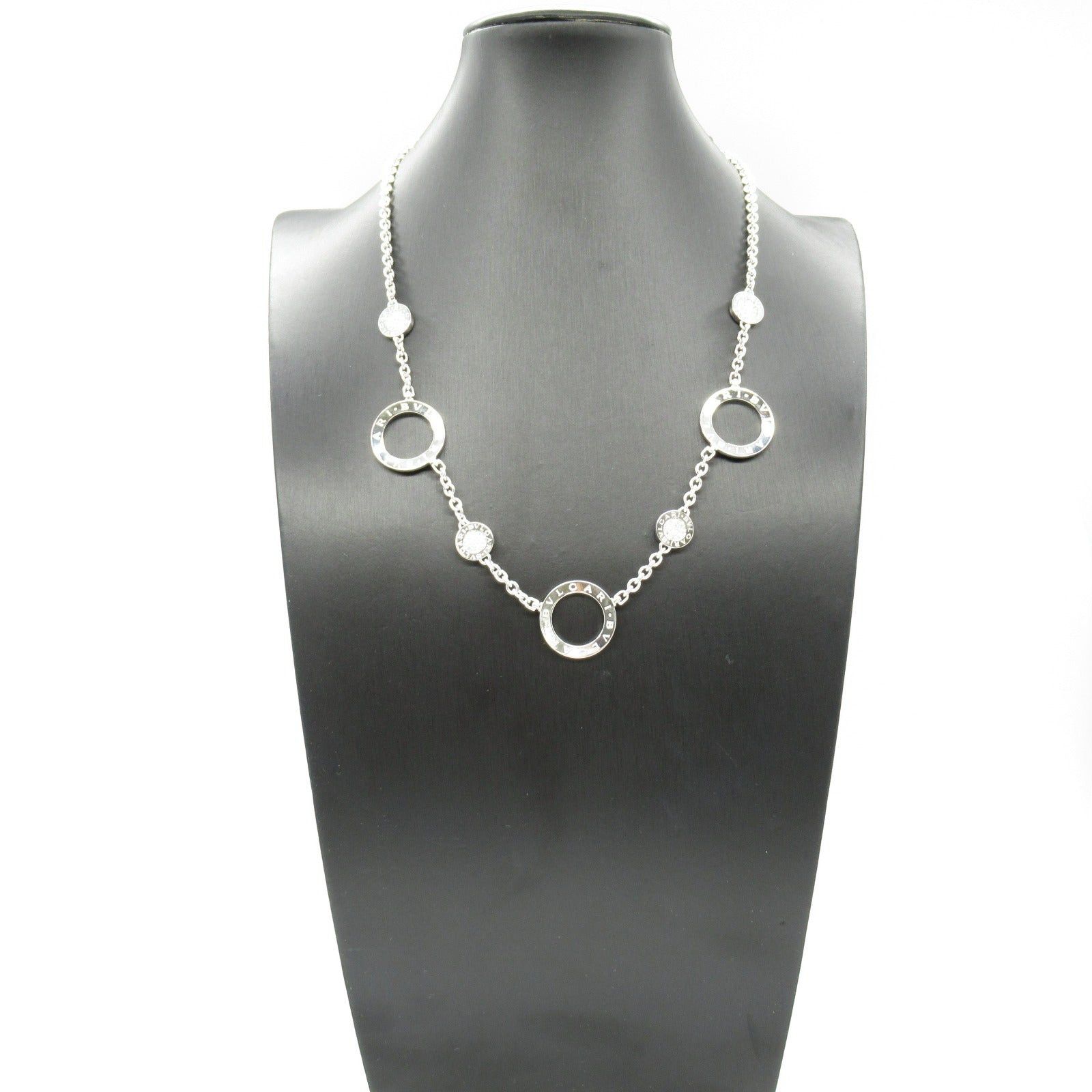 Bvlgari Bvlgari Bulgari Necklace Diamond K18Wg (White Gold) Clear Size ONE SIZE - 7 Thumbnail