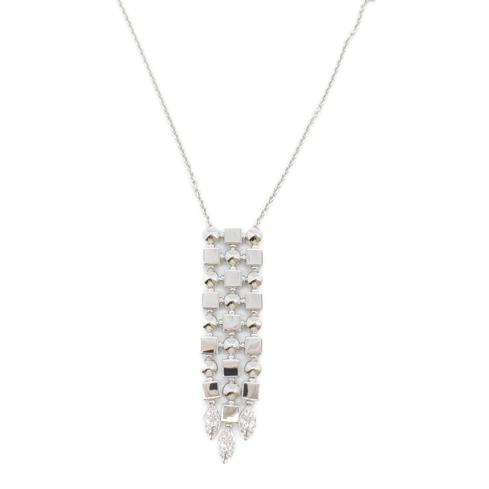 Bvlgari Bvlgari Lucia Necklace Diamond K18Wg (White Gold) Clear Size ONE SIZE - 2 Thumbnail