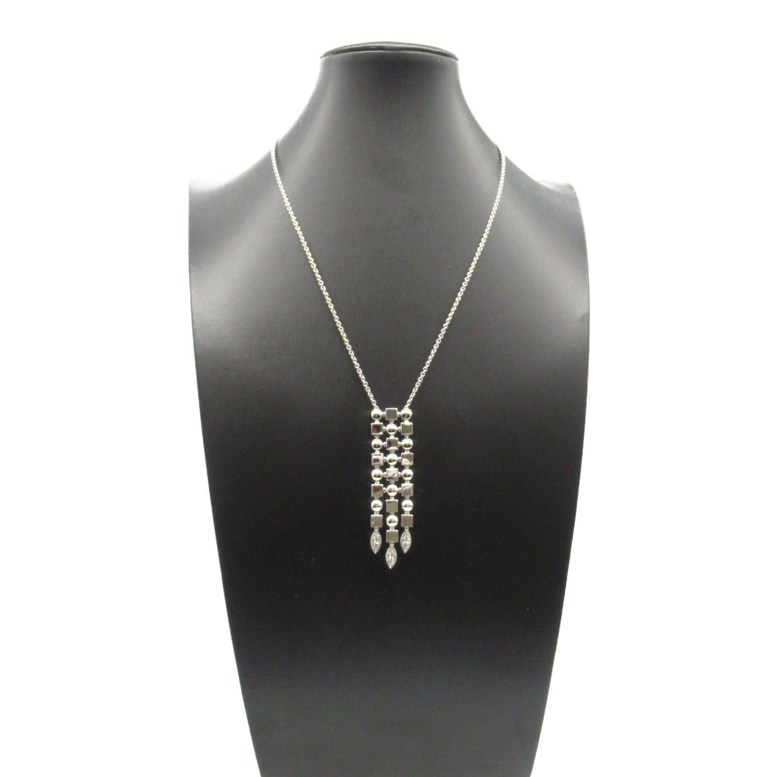 Bvlgari Bvlgari Lucia Necklace Diamond K18Wg (White Gold) Clear Size ONE SIZE - 7 Thumbnail