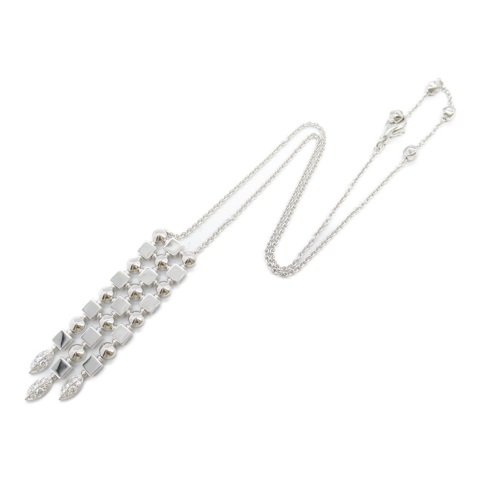 Bvlgari Bvlgari Lucia Necklace Diamond K18Wg (White Gold) Clear Size ONE SIZE - 3 Thumbnail