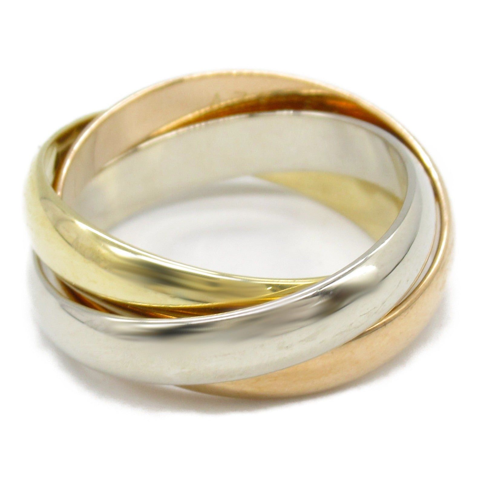 Cartier Cartier Trinity Ring K18 (Yellow Gold) K18Wg (White (Pink Gold Size ONE SIZE - 2 Thumbnail